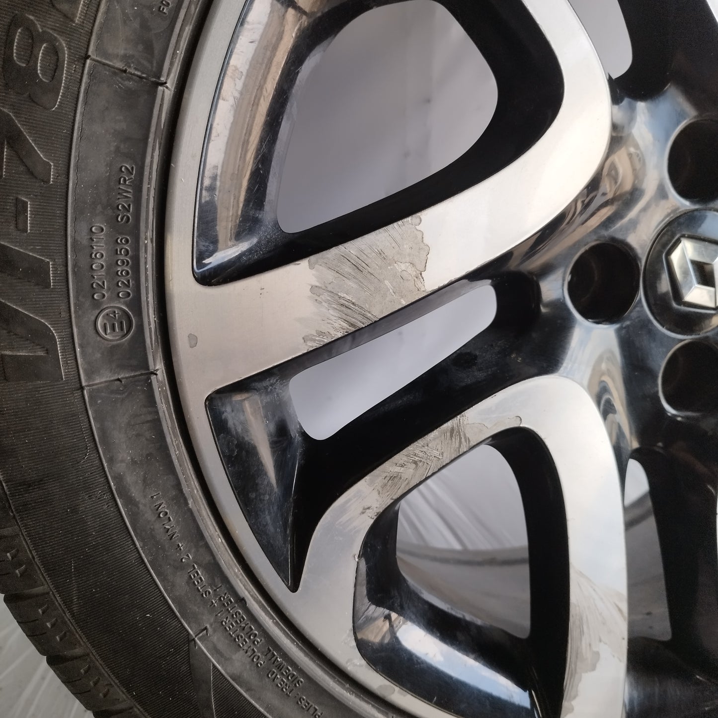 N.2 Cerchi in lega con gomme Renault Captur 2013 ecoAC12119