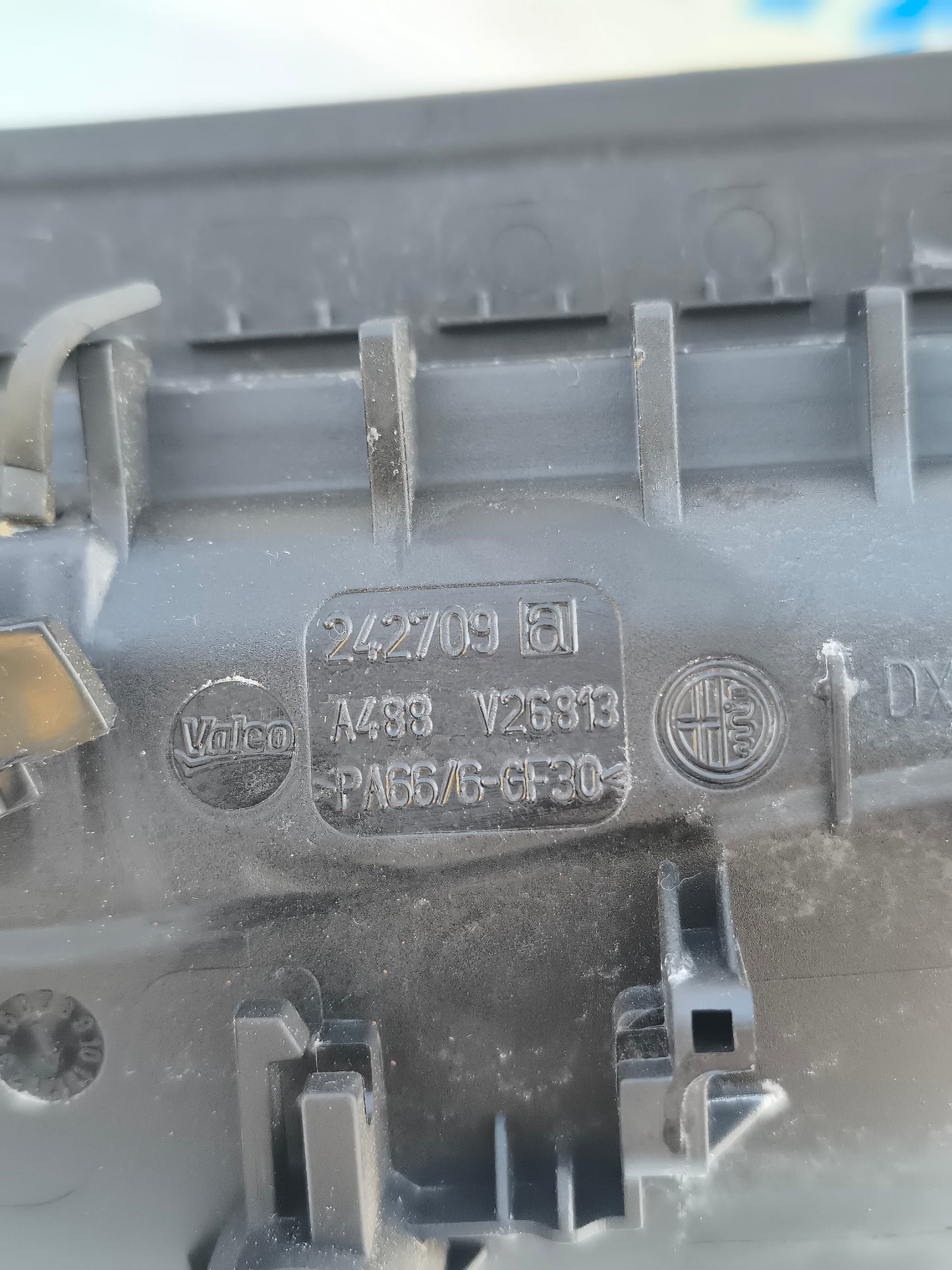 Black rear right external handle Alfa Romeo Giulietta ecoAG5874