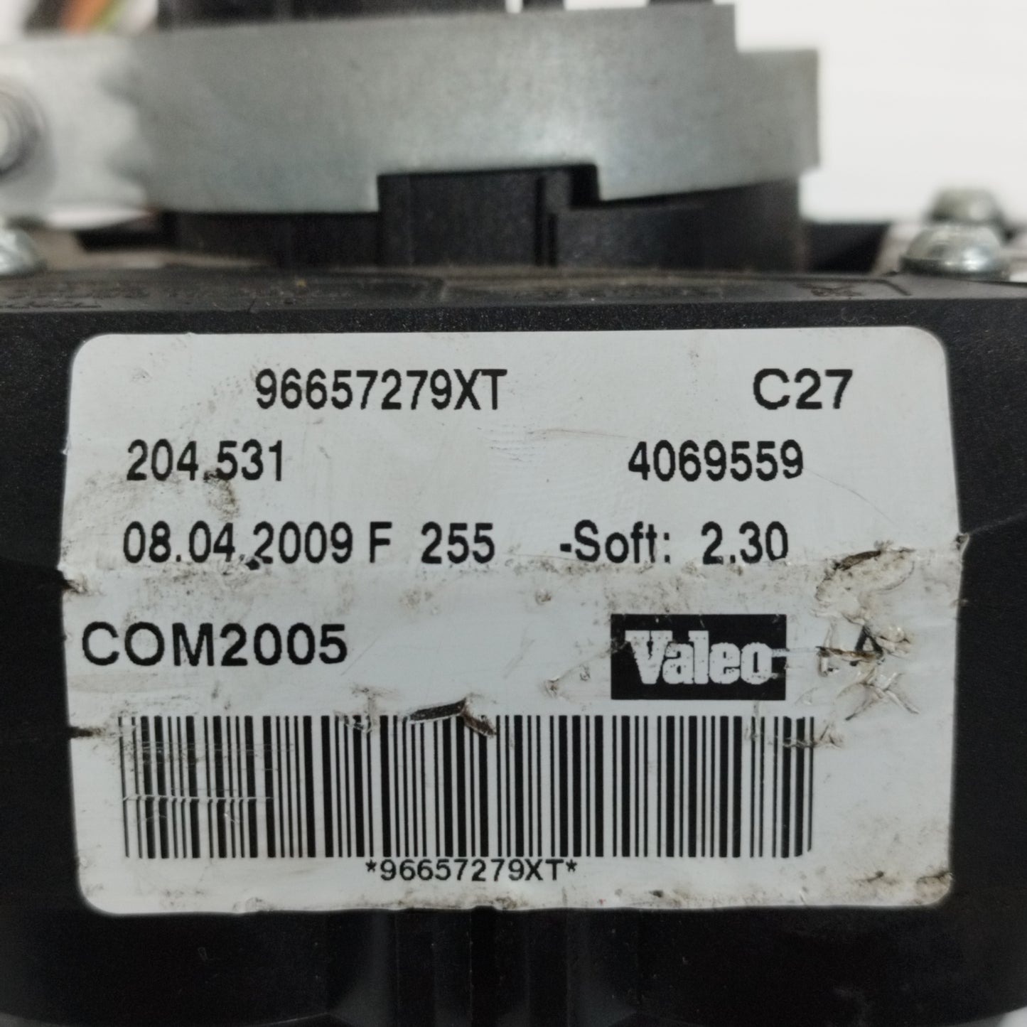 Peugeot 207 2009 Light Switch Cod: 96657279XT ecoAC10592