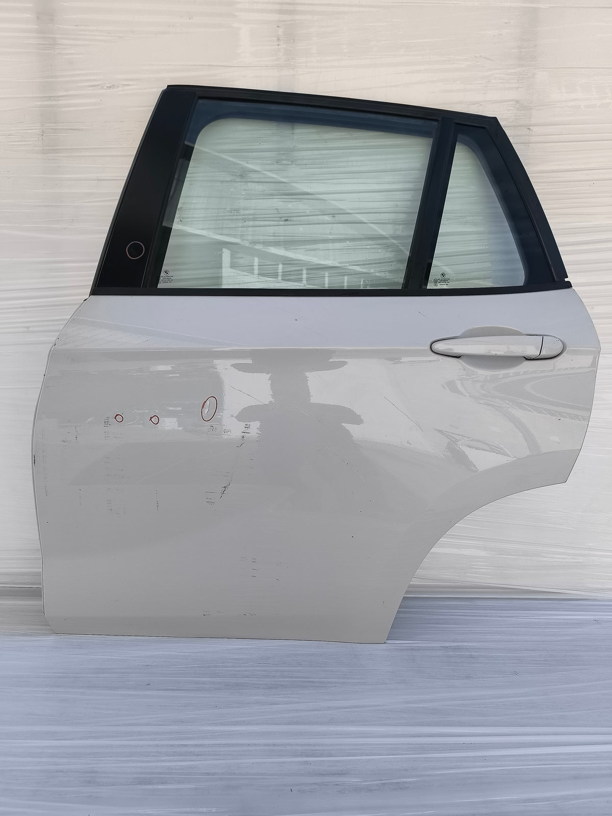 Sportello posteriore sx bianco Bmw X1 I serie E84 anno 2009-2015 ecoAG10004