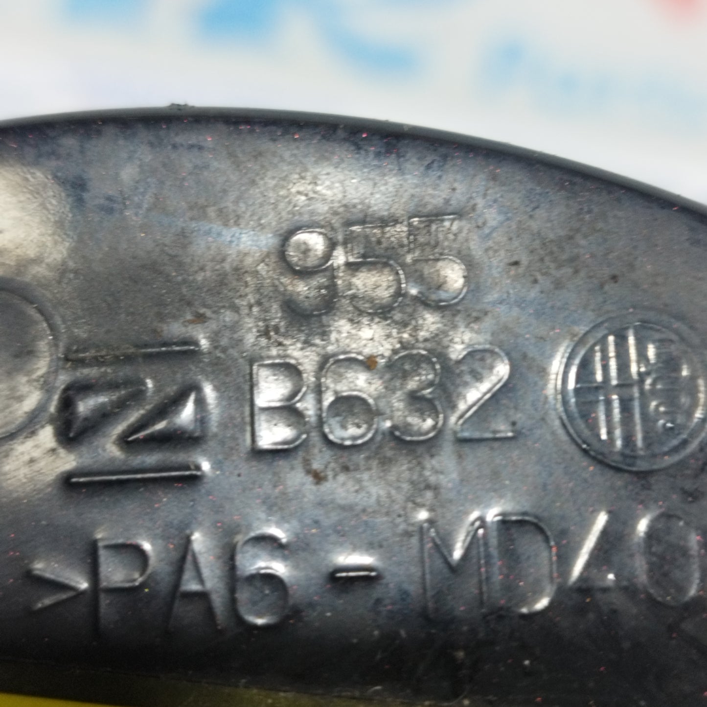 Black Fuel Flap Alfa Romeo Mito 2010 Code: 955B632 ecoAC10957