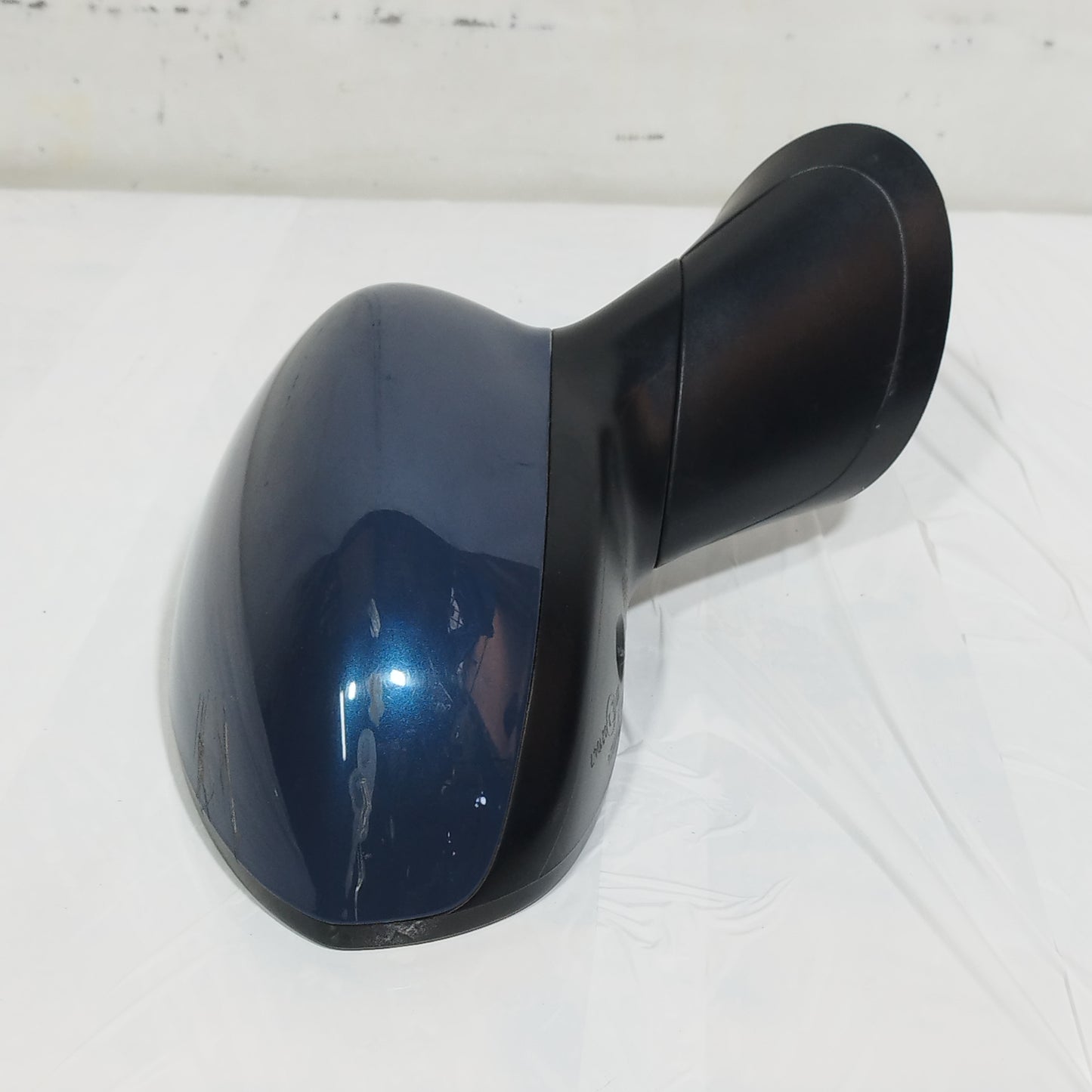 Specchietto elettrico anteriore dx blu impeccabile metallizzato Fiat 500 2008 7 pin ecoAC15296