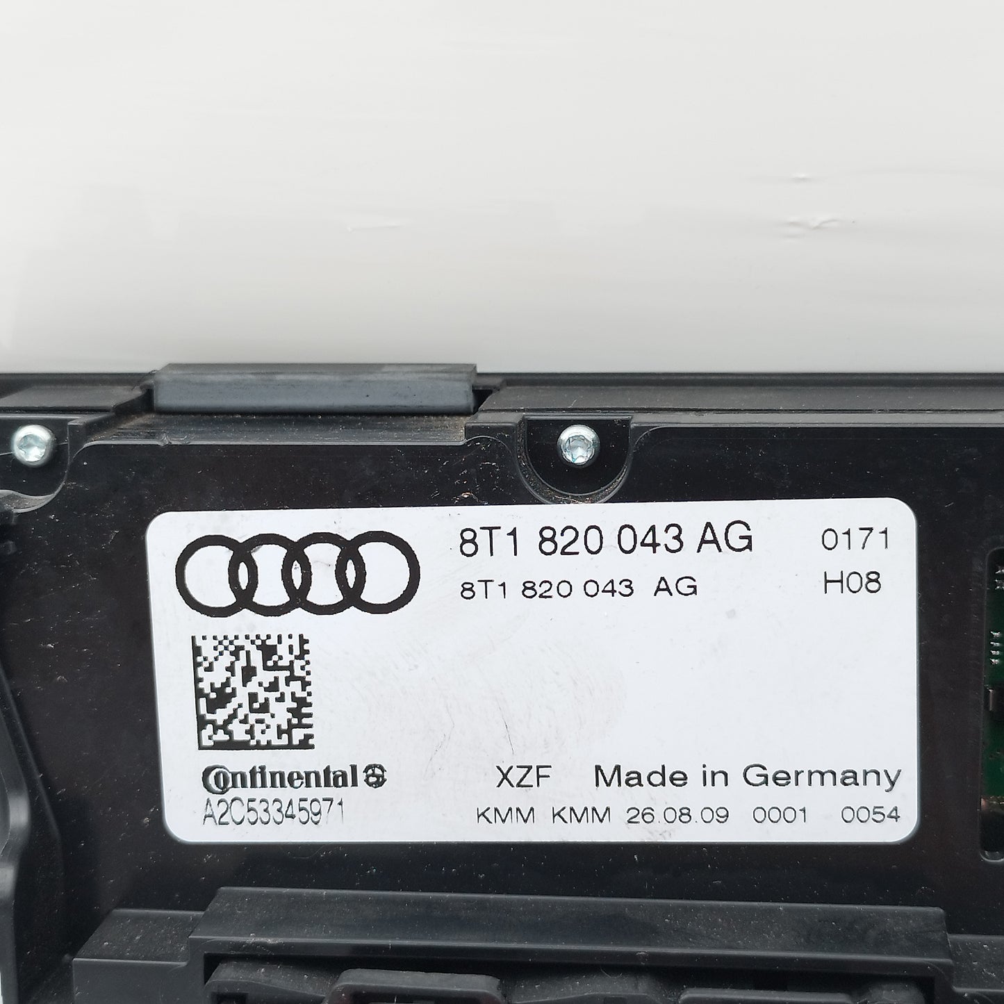 Pulsantiera a / c Audi A4 2008-2012 cod: 8T1820043AG ecoAC15843