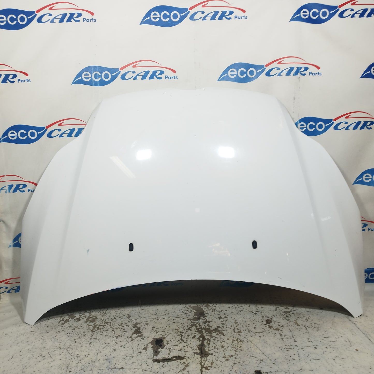 Weiße Motorhaube Ford Focus 2011 ecoAC10984
