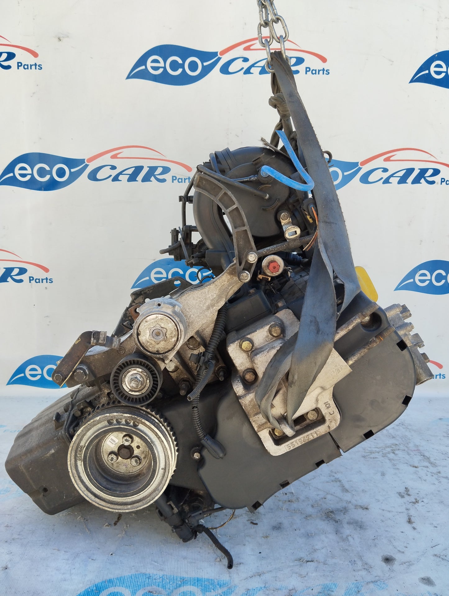 Motore Fiat Grande Punto 1.4 b 16v cod: 199a6000 ecoAG5294