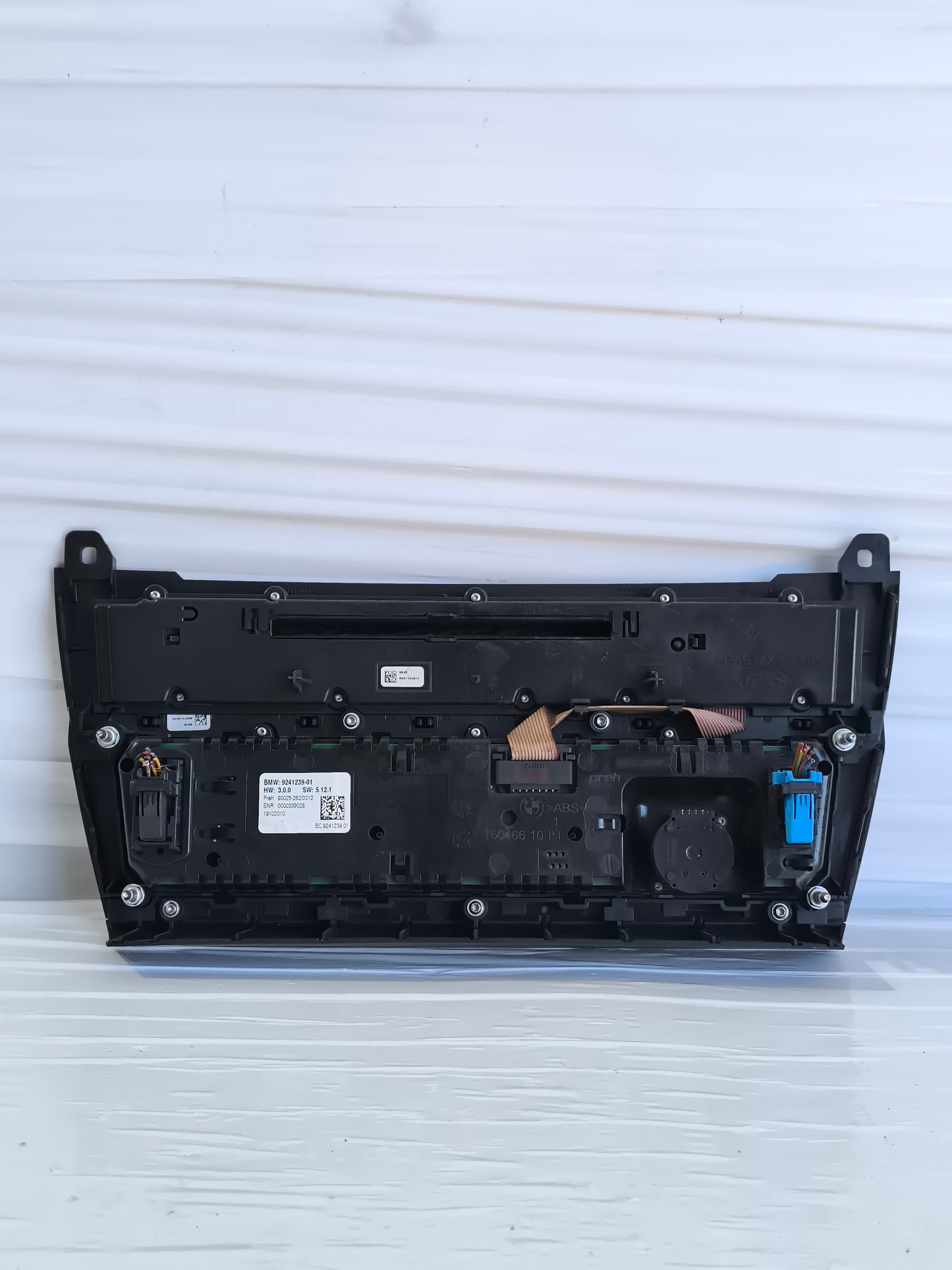 Pulsantiera comandi clima e autoradio Bmw serie 5 F10 / F11 2010-2013 cod: 9241239-01 ecoAG8519