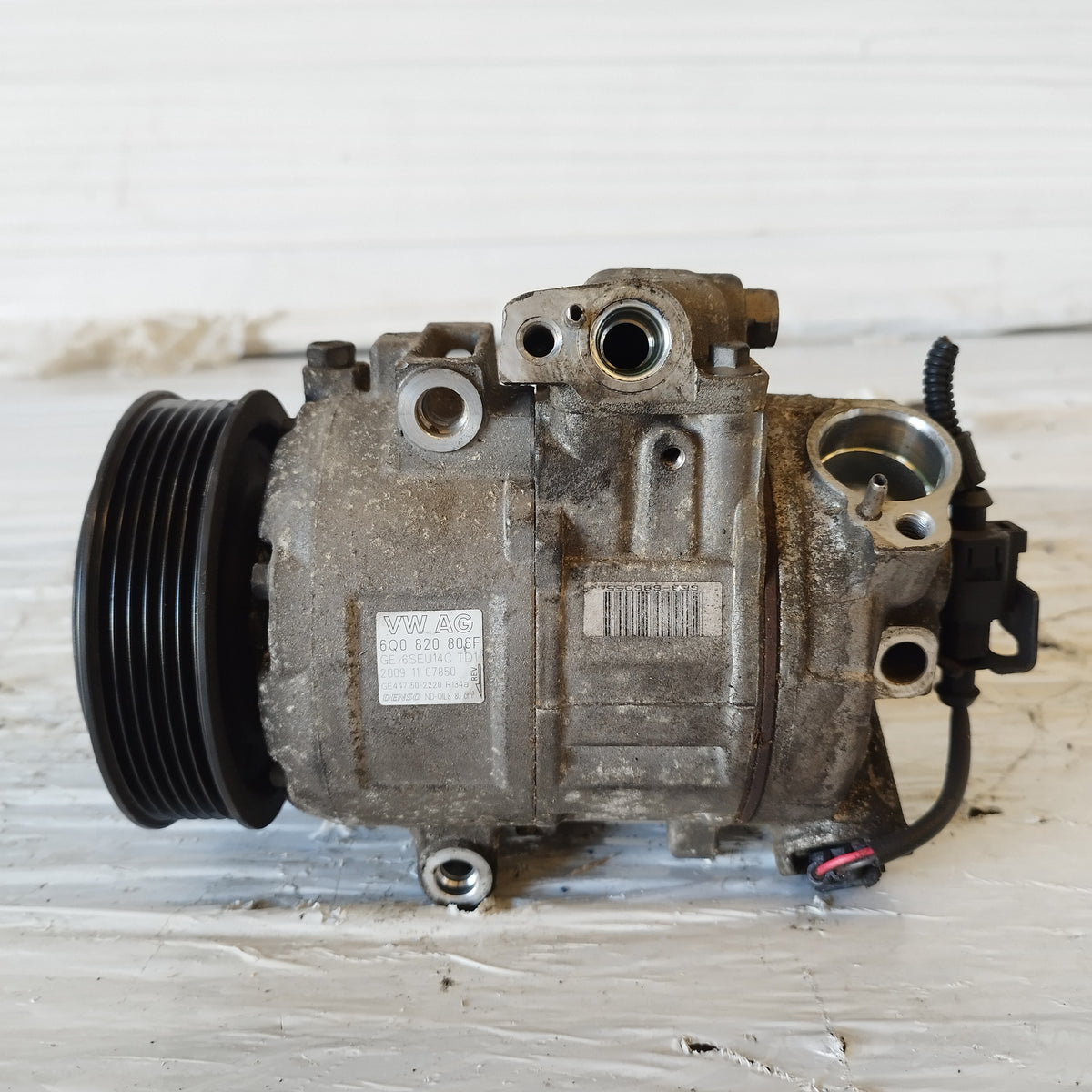 Compressore a / c Volkswagen Polo (9N) 1.4 B 2001-2014 cod: 6q0820808F ecoAC17688