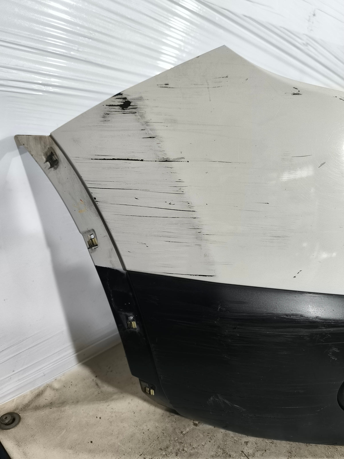 Paraurti anteriore bianco Nissan Qashqai (J10) 2010-2013 ecoAG9699