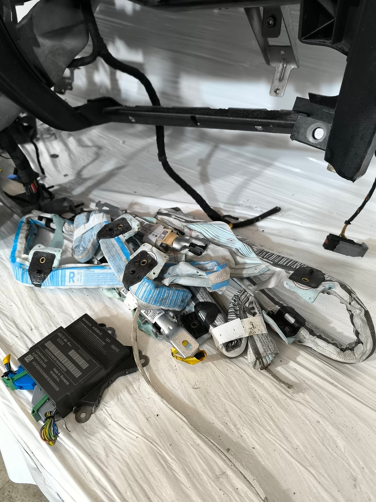 Kit Airbag bordeaux Fiat 500 Doolcevita anno 2015-2023 Restyling cod: 52056238 ecoAG9943