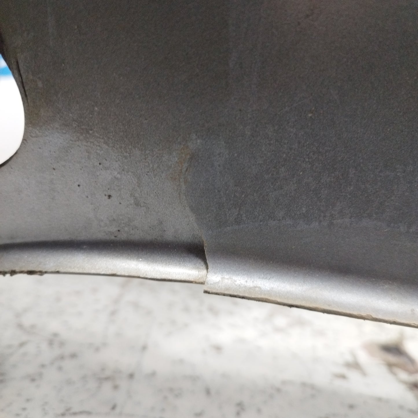 Front bumper Lancia Ypsilon 2008 Dark grey ecoAC10558