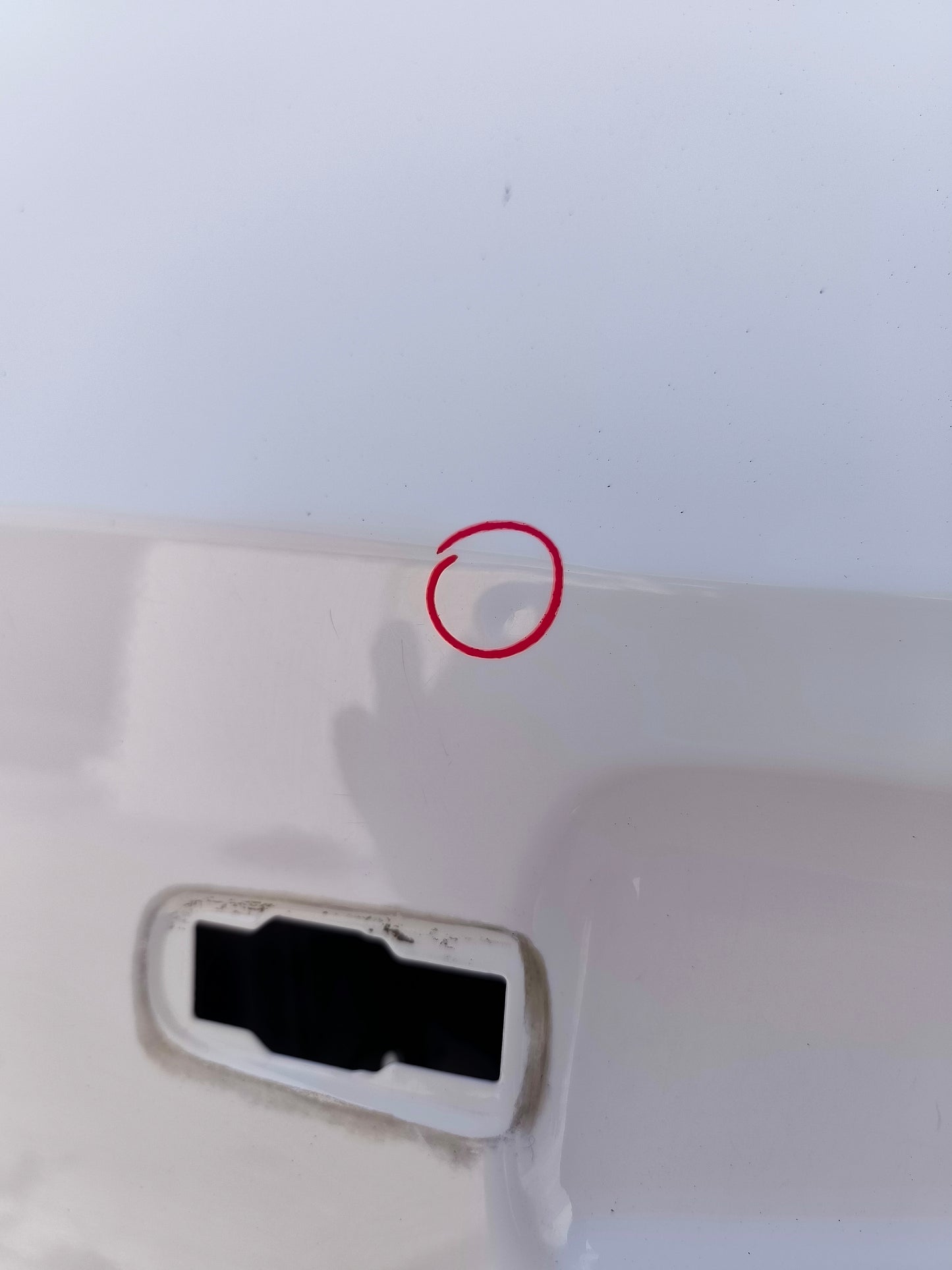 Front door right white Chevrolet Orlando year 2015 ecoAG6696