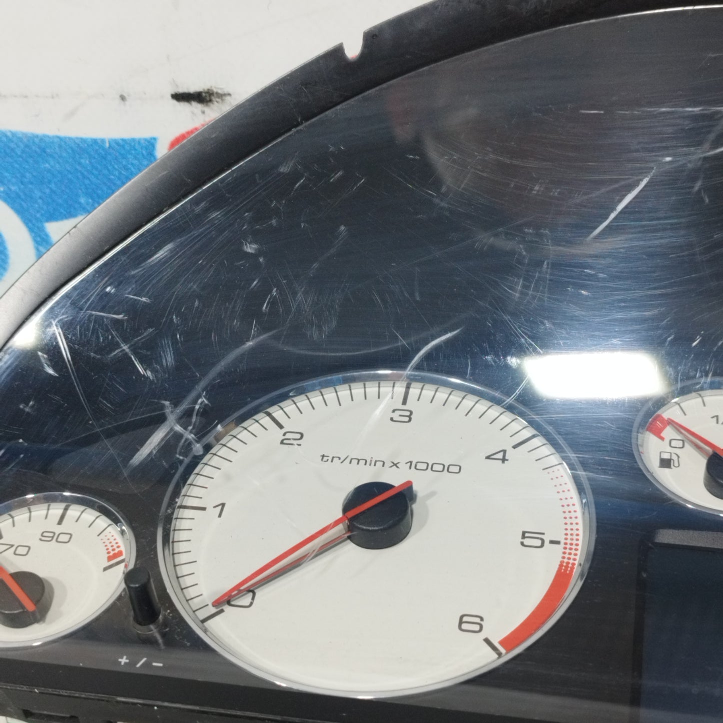 Peugeot 407 2.0 HDI 2004 Instrumententafelcode: 9658138580 ecoAC10417