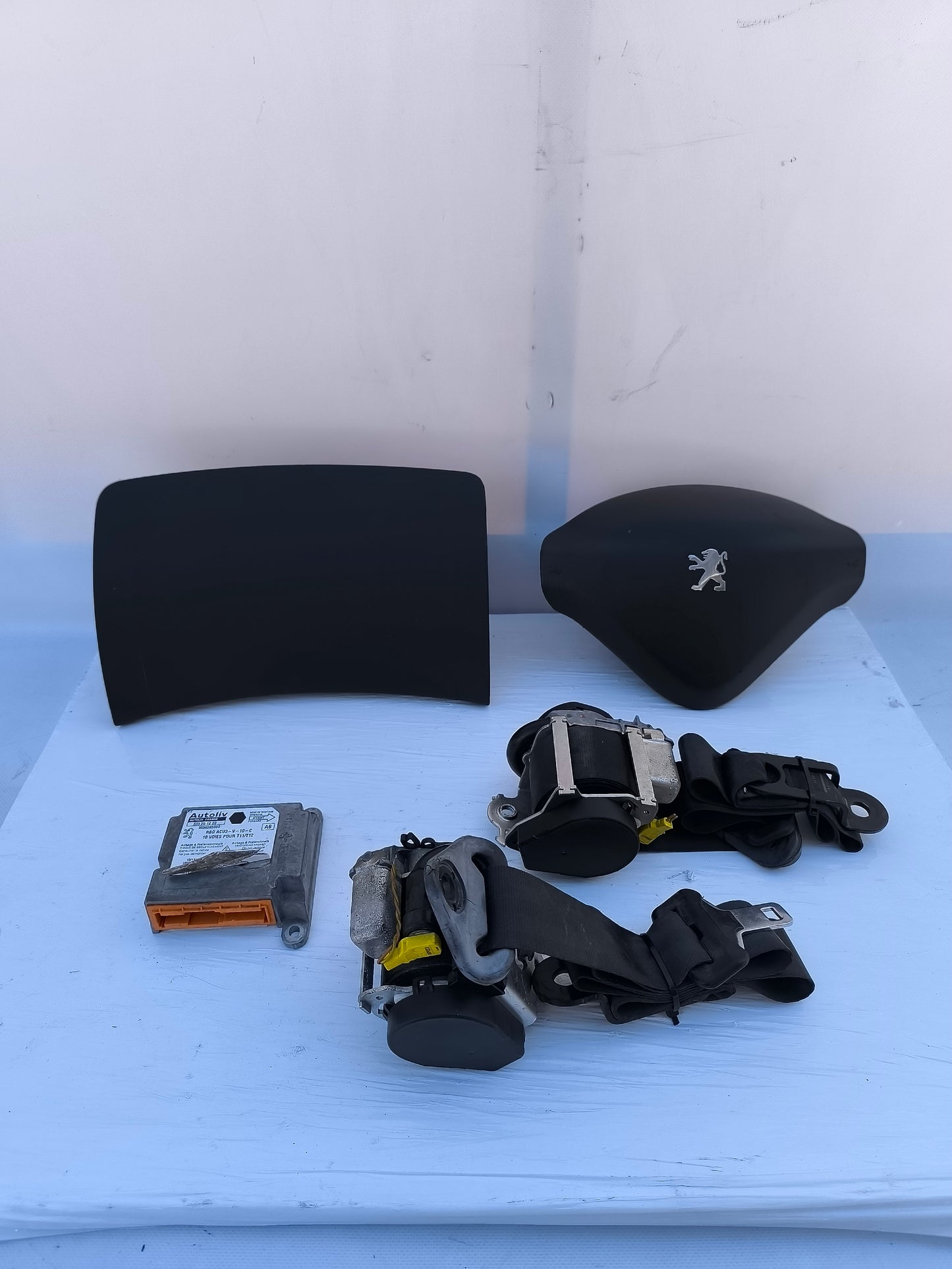 Airbag-Kit für Peugeot 206 Plus, Baujahr 2009, Teilenummer 9658285080, ecoAG6846