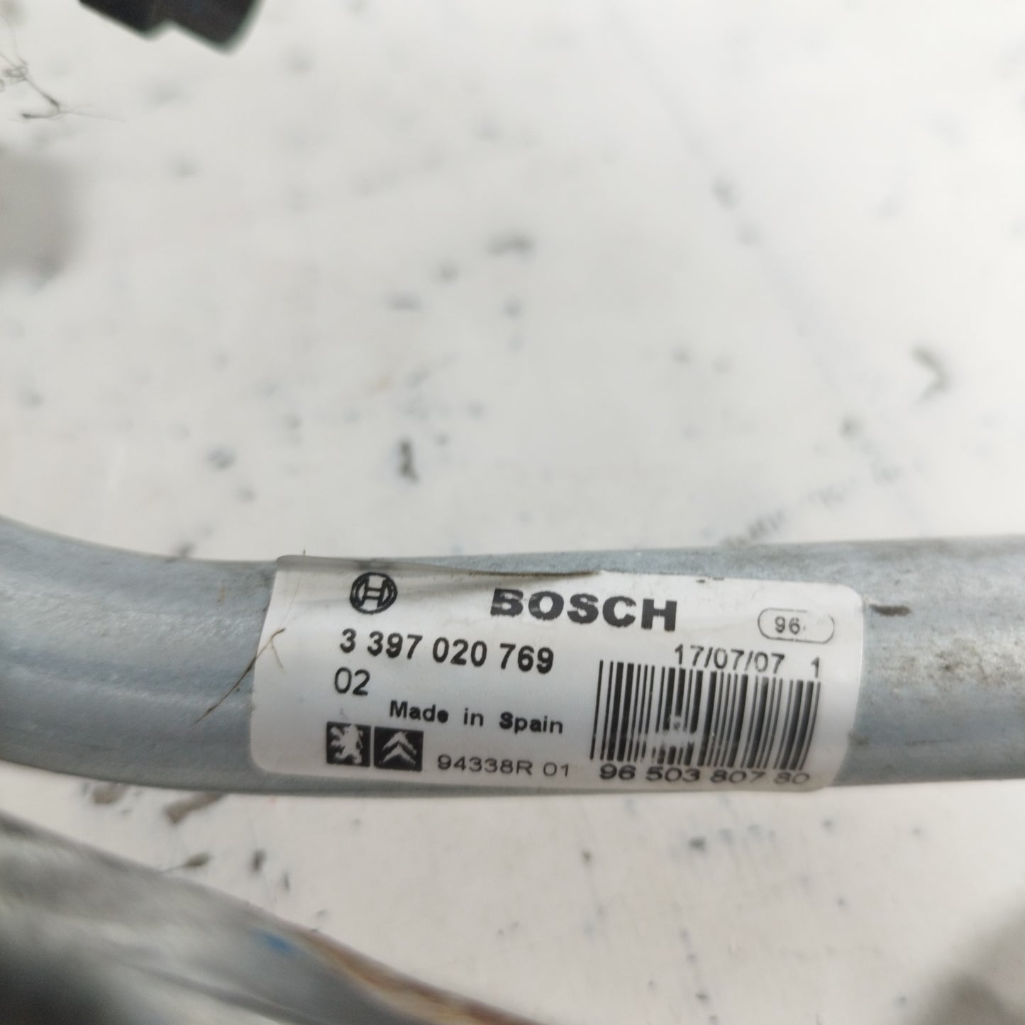 Motorino tergicristalli anteriore Peugeot 207 2009 cod: 3397020769 ecoAC8708