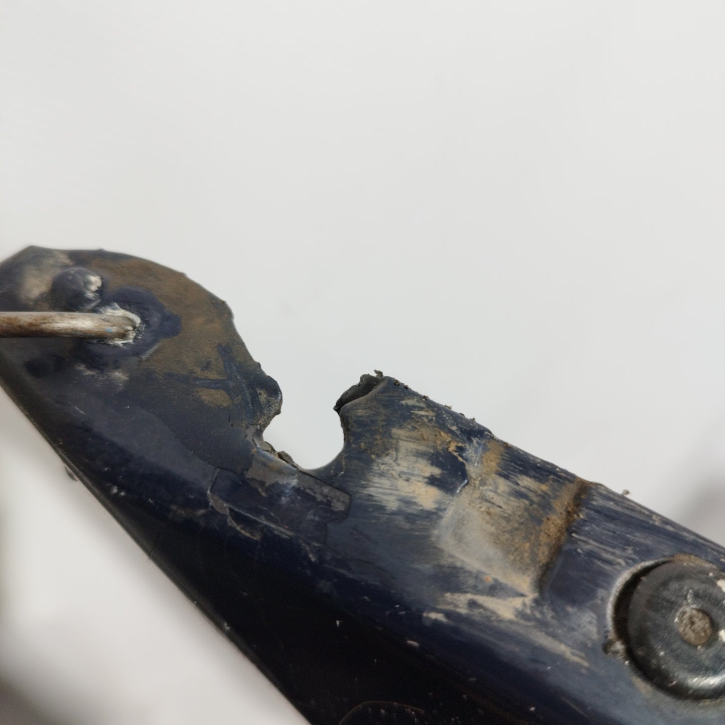 Midnight Blue Front Bumper Mercedes C-Class W203 2005 ecoAC11585