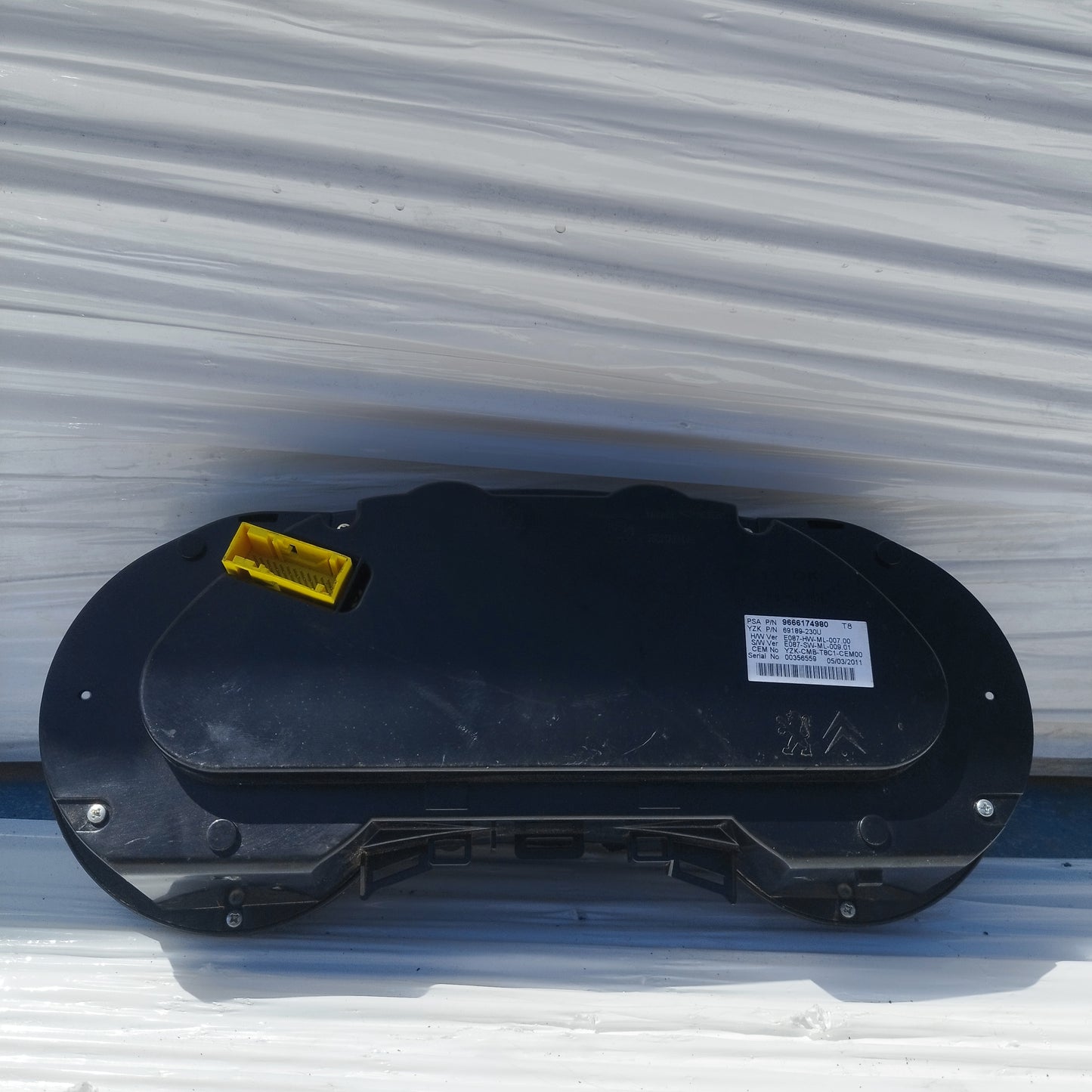 Quadro Strumenti Peugeot 3008 I (T84) 1.6 D 2009-2013 cod: 9666174980 ecoAC15806