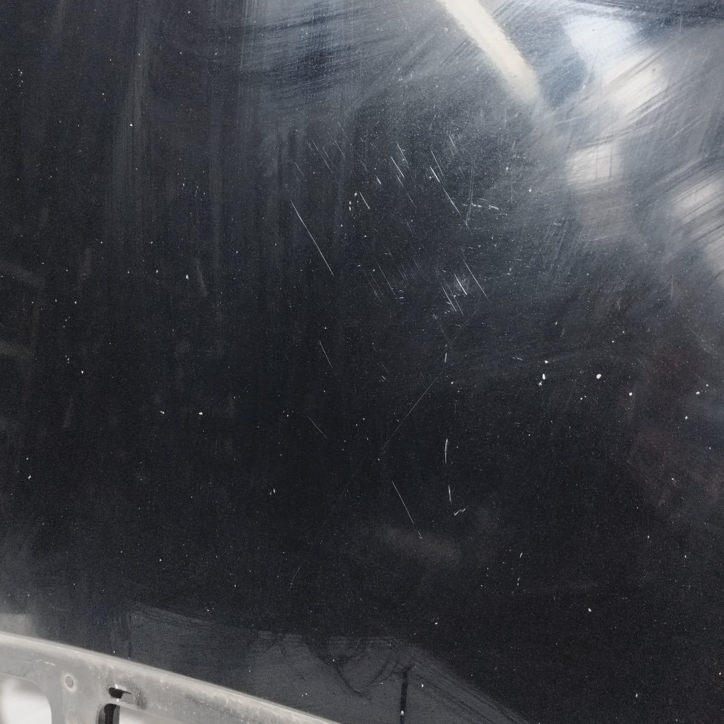 Schwarze Motorhaube Mercedes A-Klasse 2006 ecoAC12865