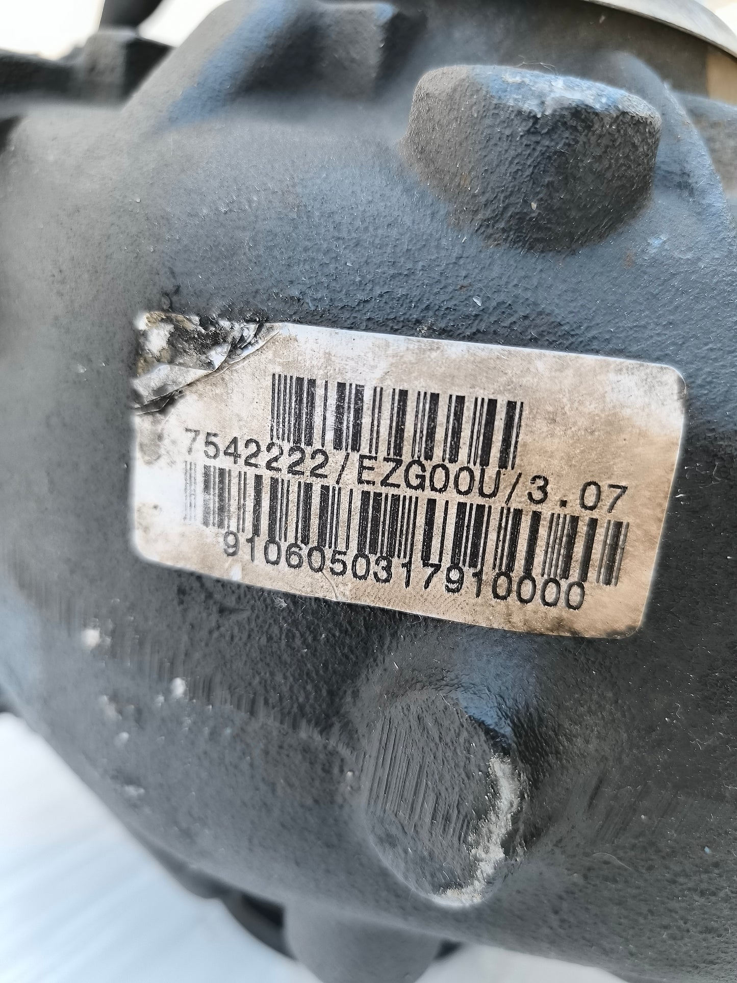 Rear Differential BMW X3 2.0 D 110KW (e83) Cod.7542222 ecoAG6916