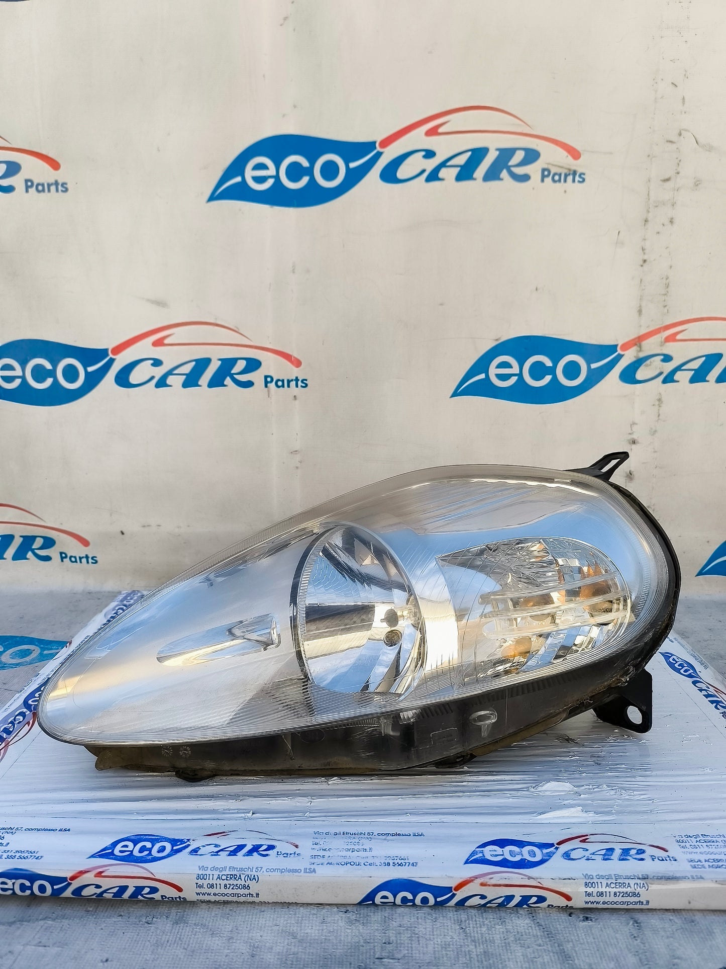 Fanale anteriore sx Fiat Grande Punto spinotto bianco ecoAG6114