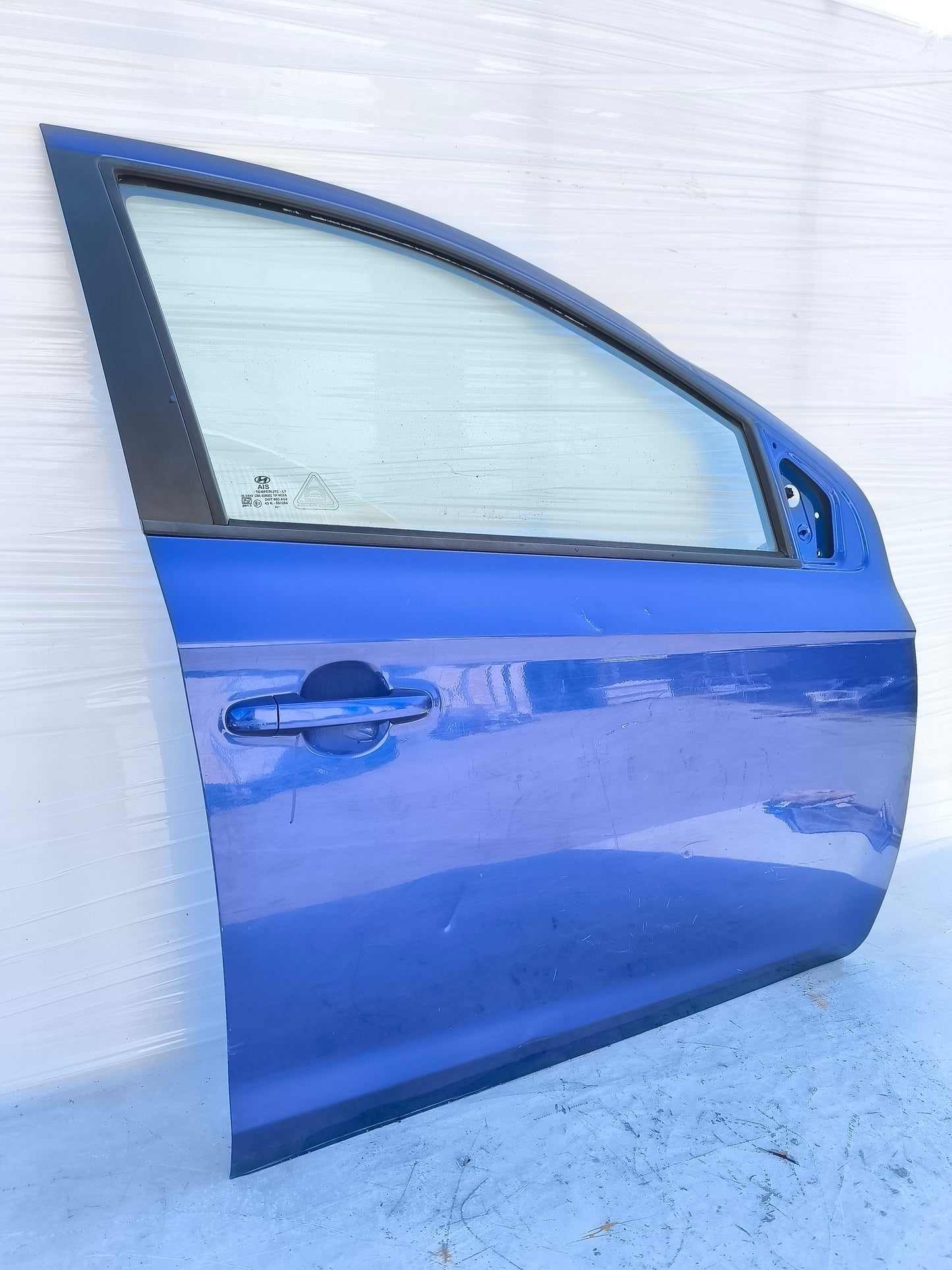 Sportello anteriore dx blu Hyundai I20 I serie 2008-2014 ecoAG7953