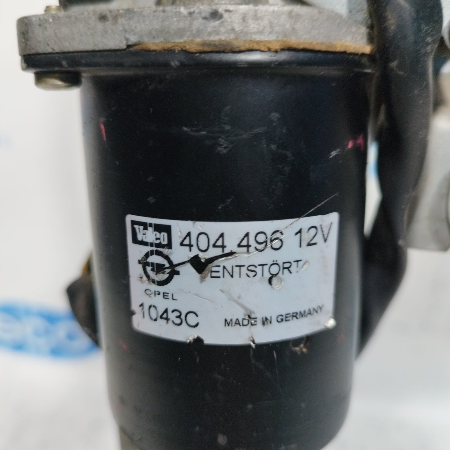 Front windshield wiper motor Opel Zafira 2001 code: 40449612V ecoAC8604