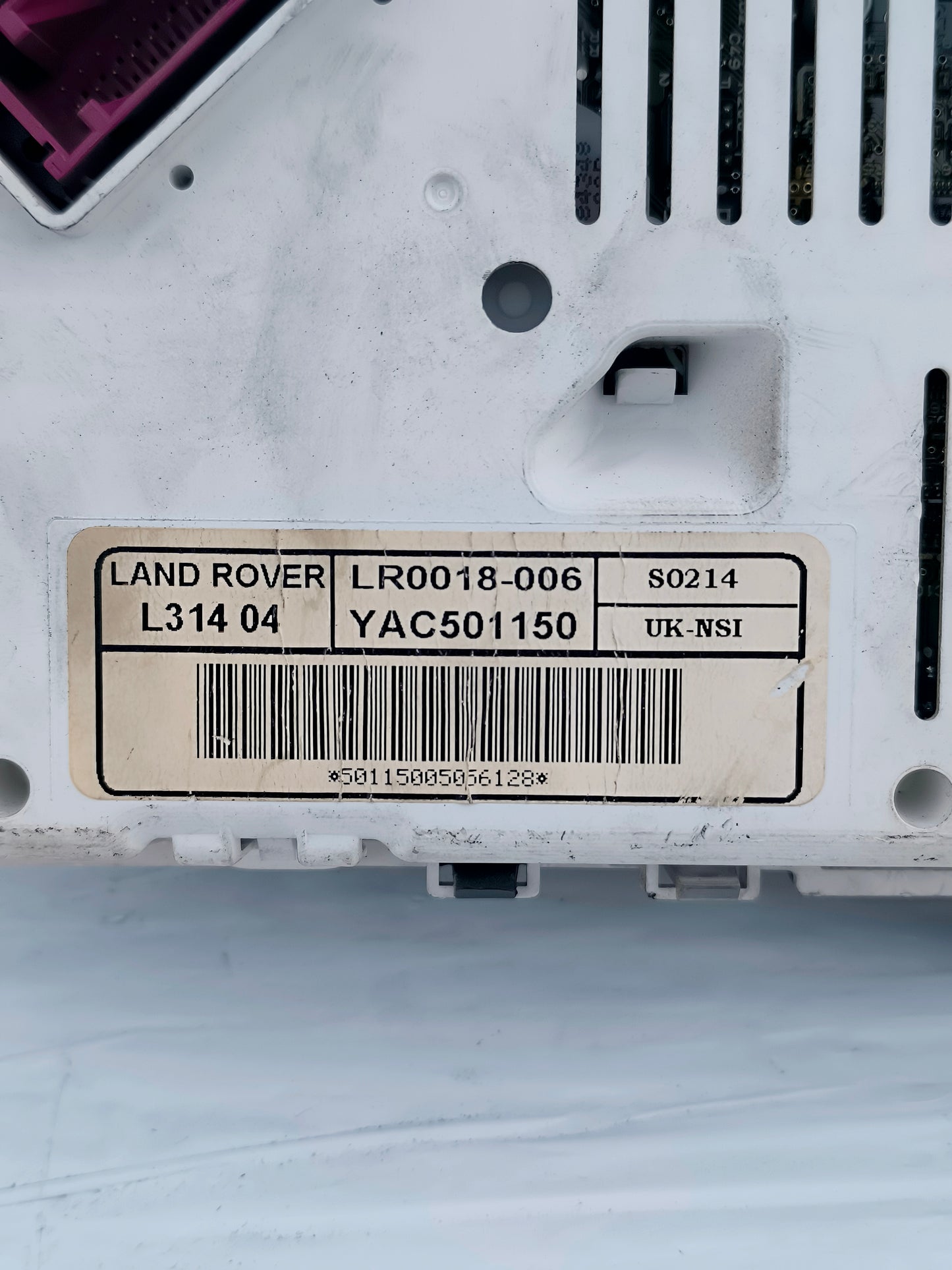 Quadro Strumenti Land Rover Freelander 2.0 D 2006 Cod. Yac501150 ecoAG6216