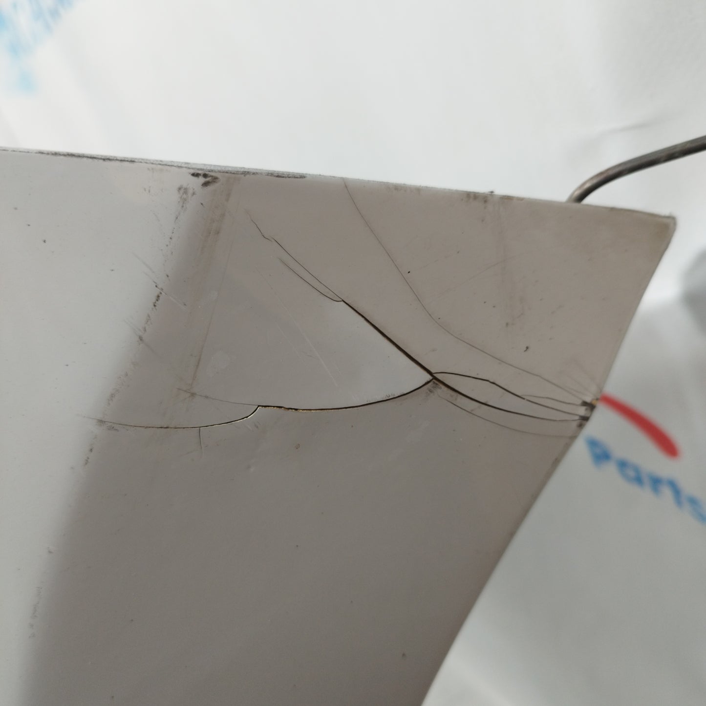 Weiße Heckstoßstange Hyundai IX35 2011 ecoAC9919