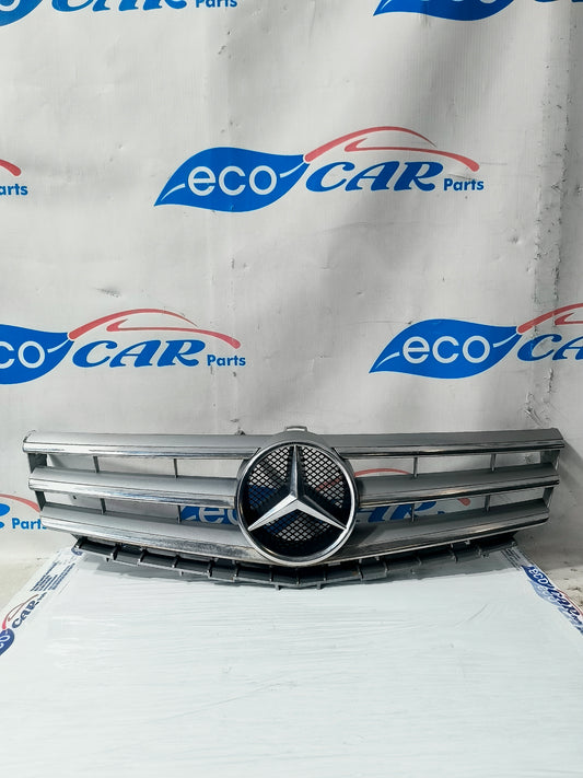 Mercedes A-Class w169 silver grey front grille Cod. A1698881360 ecoAG6209 slightly scratched and chrome plating with signs of wear