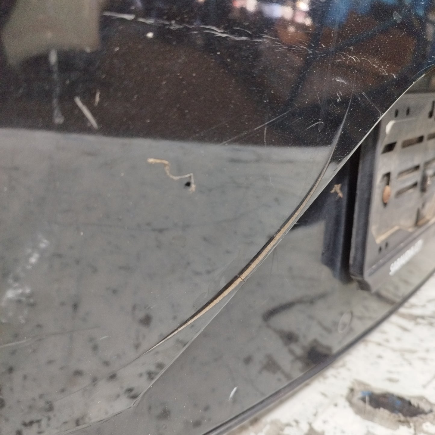 Black Rear Bumper Seat Leon Cupra 2011 ecoAC10361