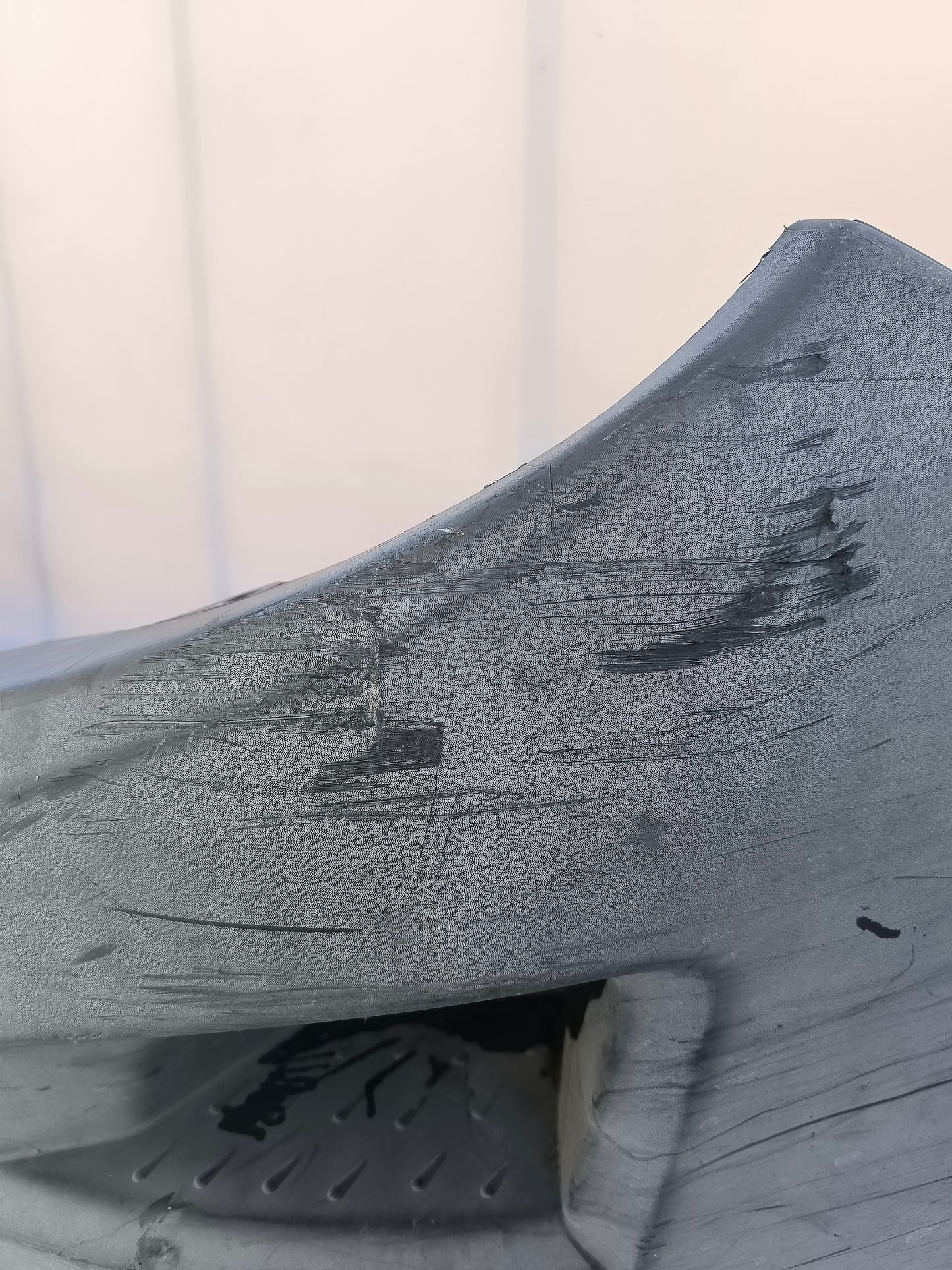 Front bumper black plastic Opel Movano B 2012 ecoAG6430