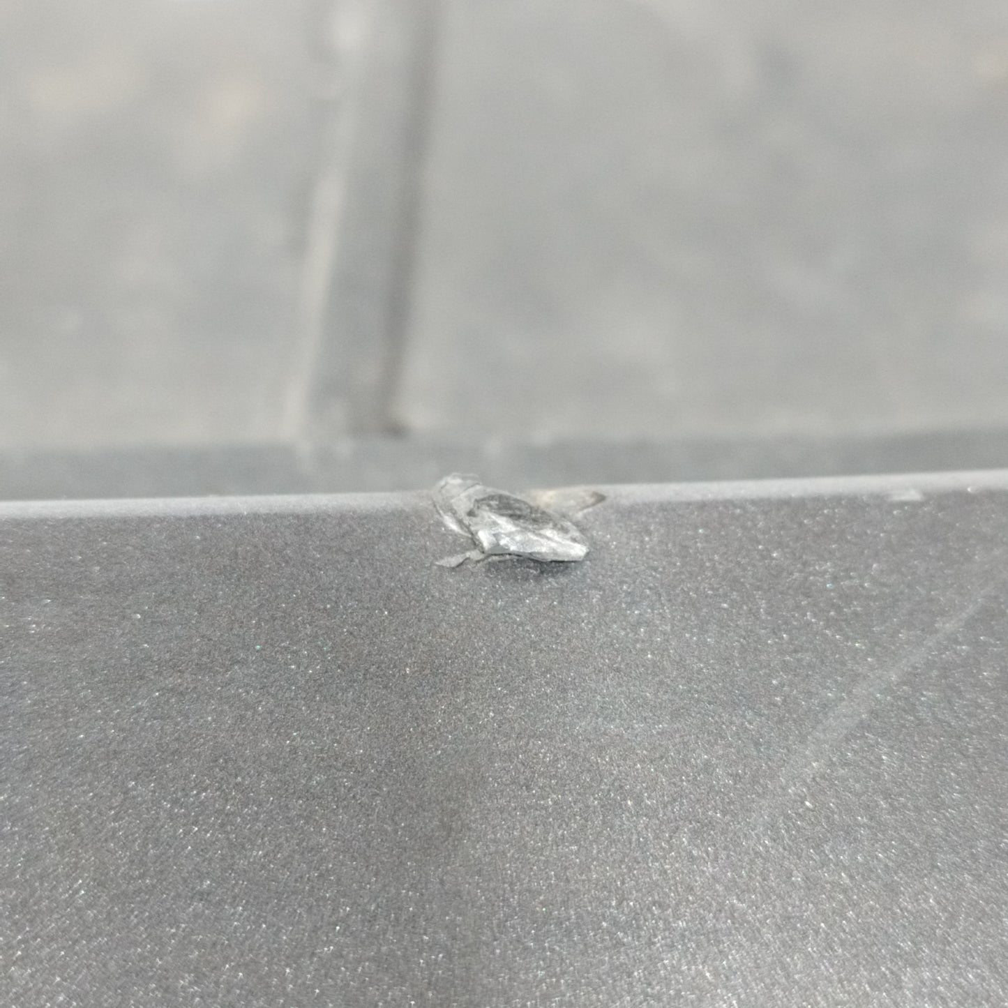 Dark grey front bumper Renault Scenic 2011 ecoAC10381