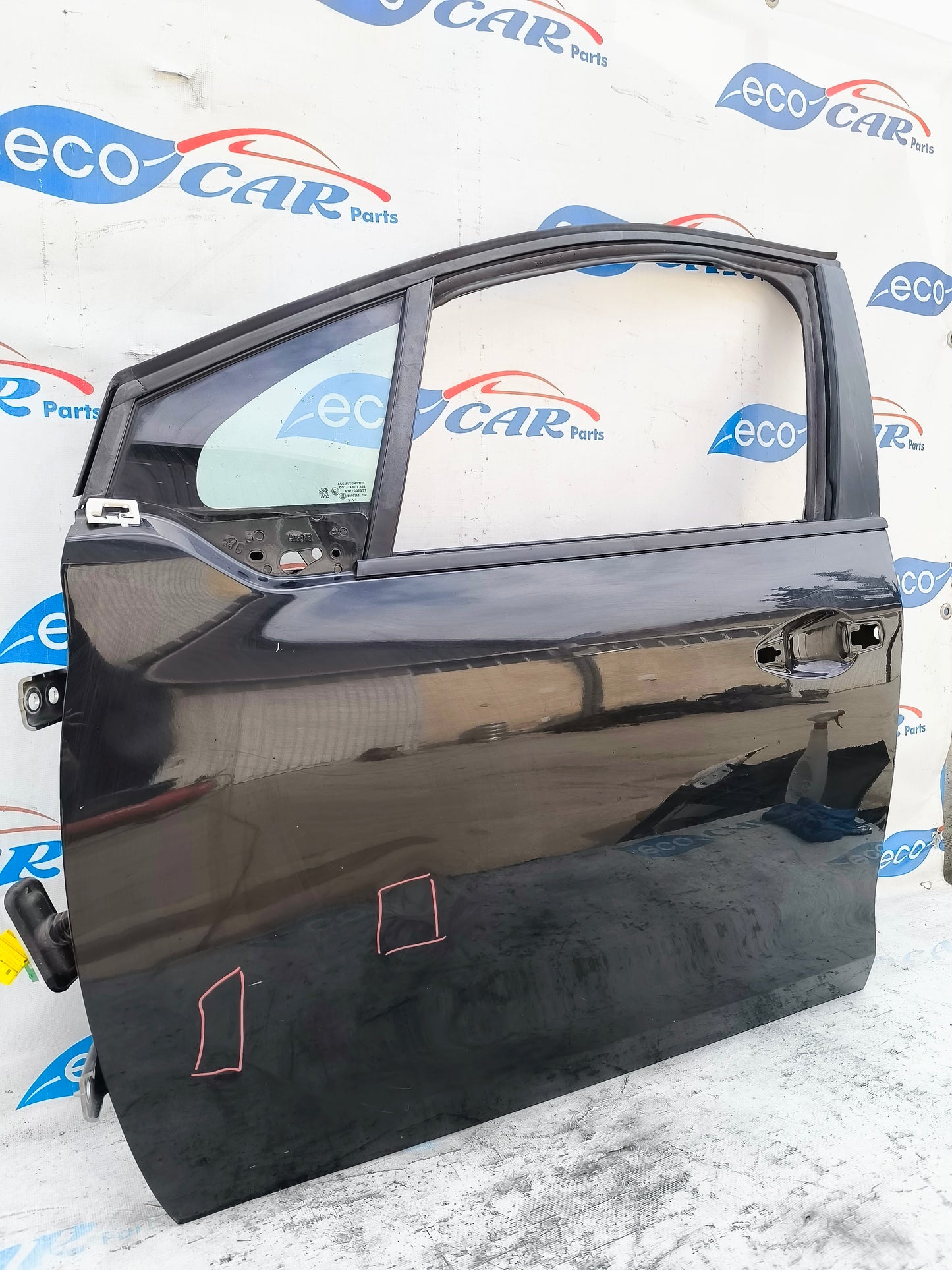 Sportello anteriore sx nero Peugeot 208 2014 ecoAG5719