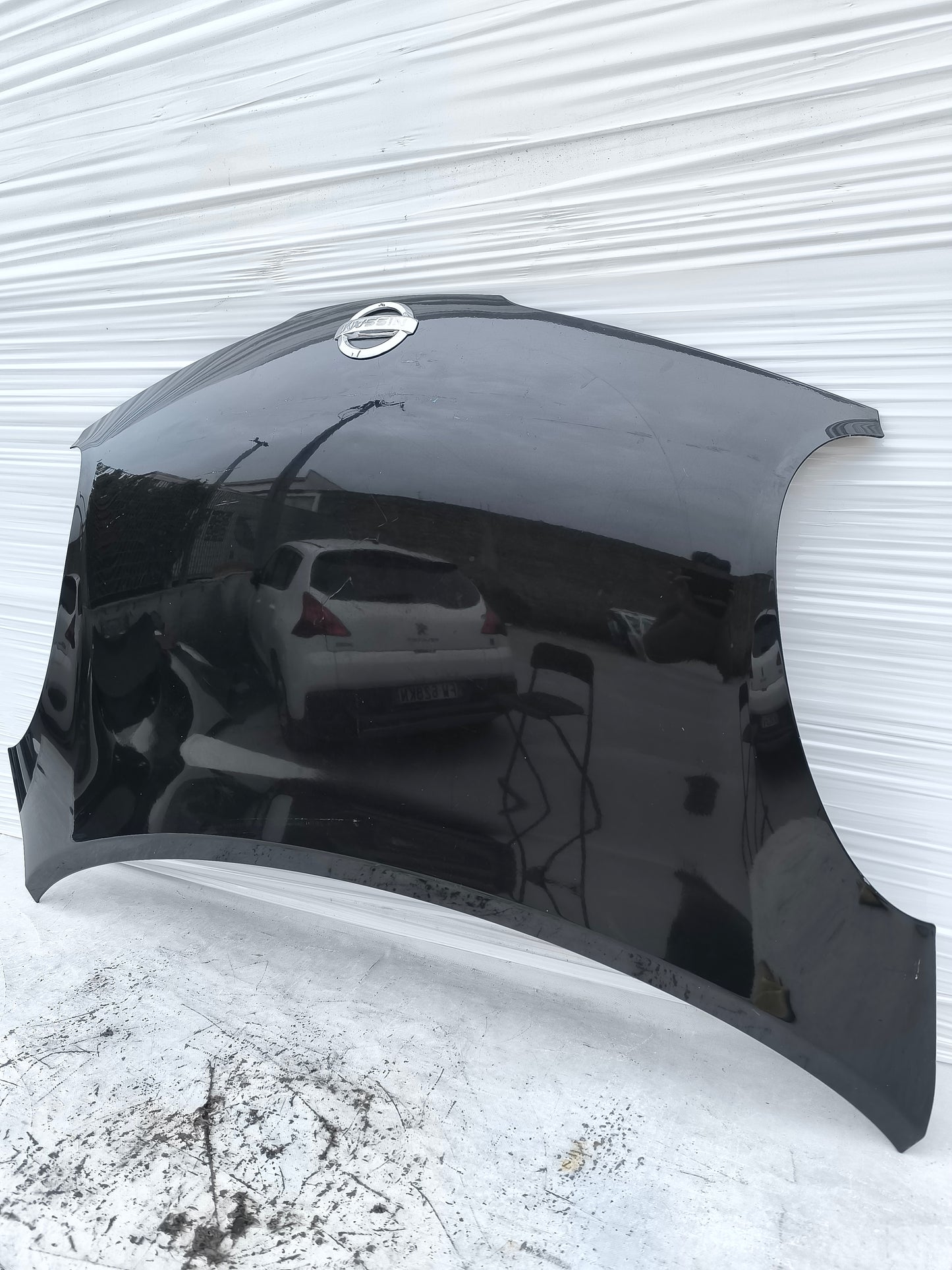 Cofano nero Nissan Micra K12 2003-2010 ecoAG8360