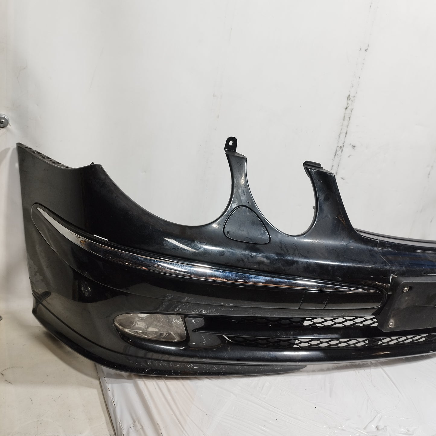 Paraurti anteriore nero Mercedes Classe E W211 2002-2009 ecoAC15433