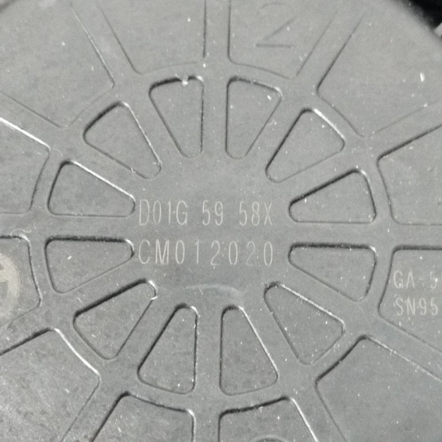 Cremagliera a pannello posteriore sx Mazda 2 2007 cod: d01g5958x ecoAC8969