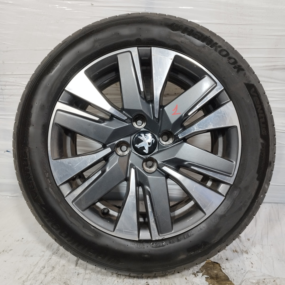Cerchi in lega con gomme Peugeot 2008 I serie Restyling 2013-2019 ecoAC16911