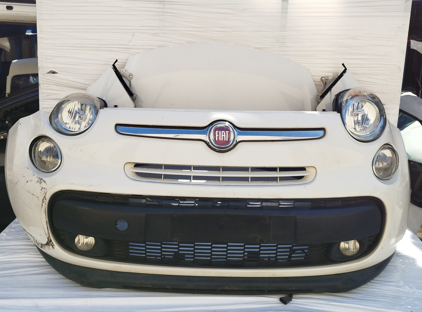 Lamierato anteriore bianco gelato Fiat 500L (330) 1.6 MTJ 2012-2017 ecoAC16155