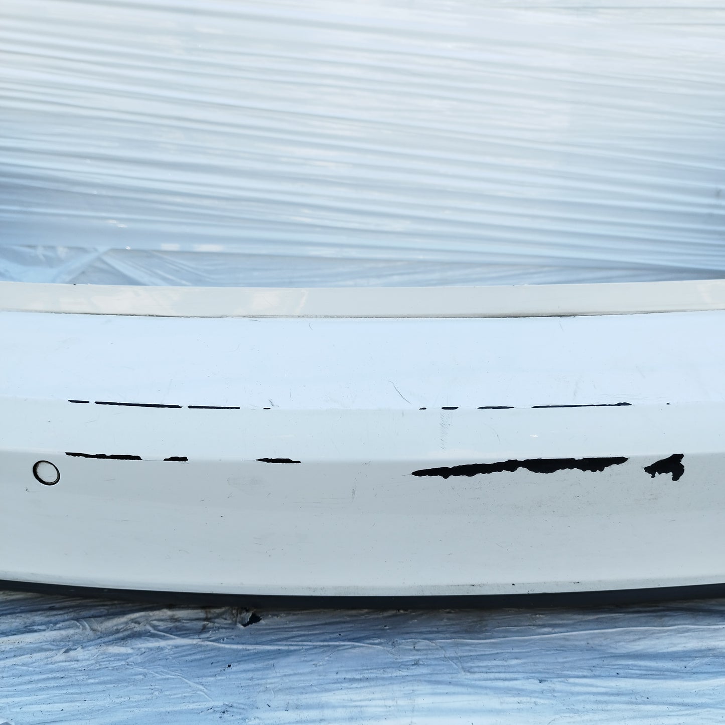 Paraurti posteriore bianco Opel Astra K 2015-2021 ecoDM151