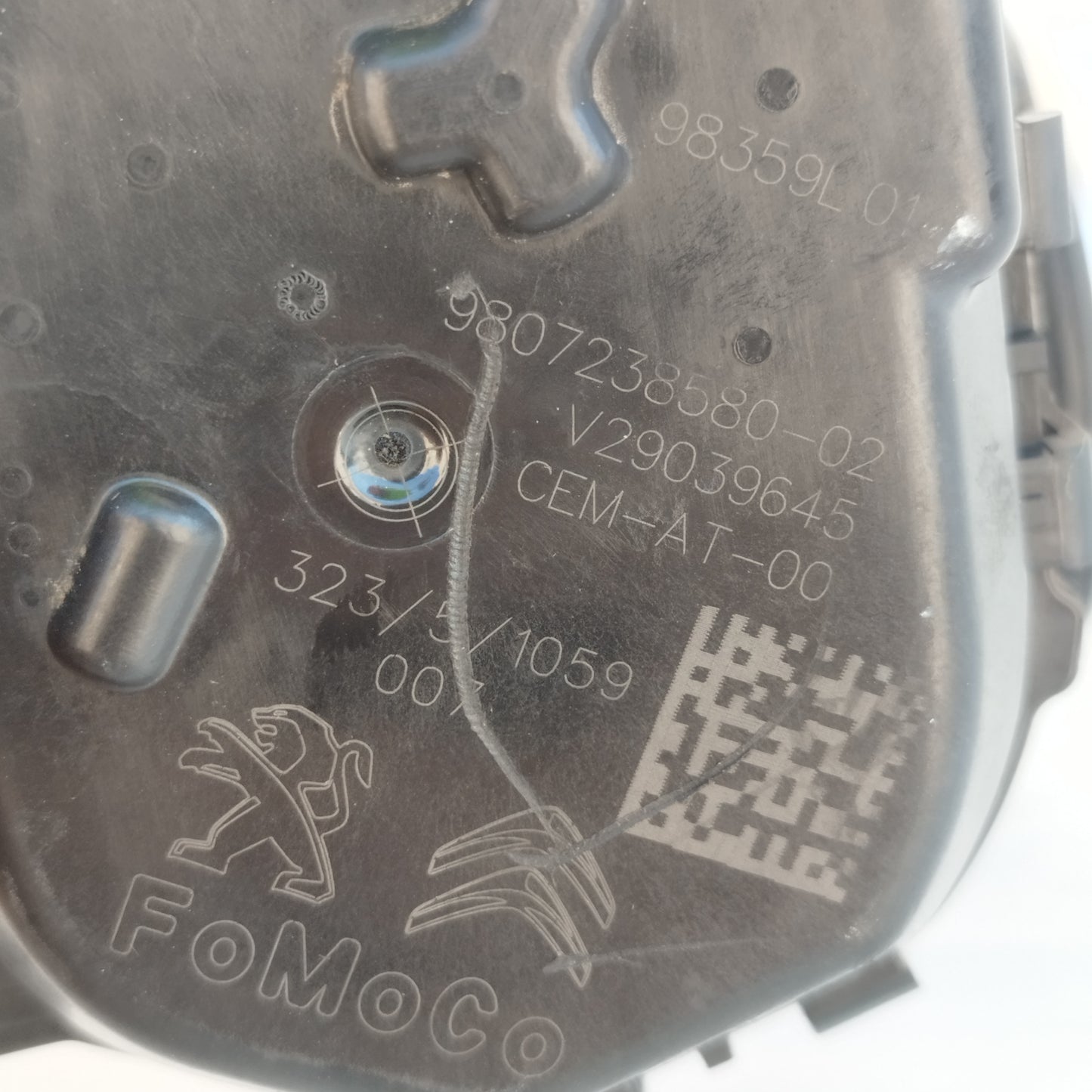 Corpo farfallato Citroen / Peugeot / Ford 1.6 Blue HDI 2014-2018 cod: 9807238580-02 ecoDM403