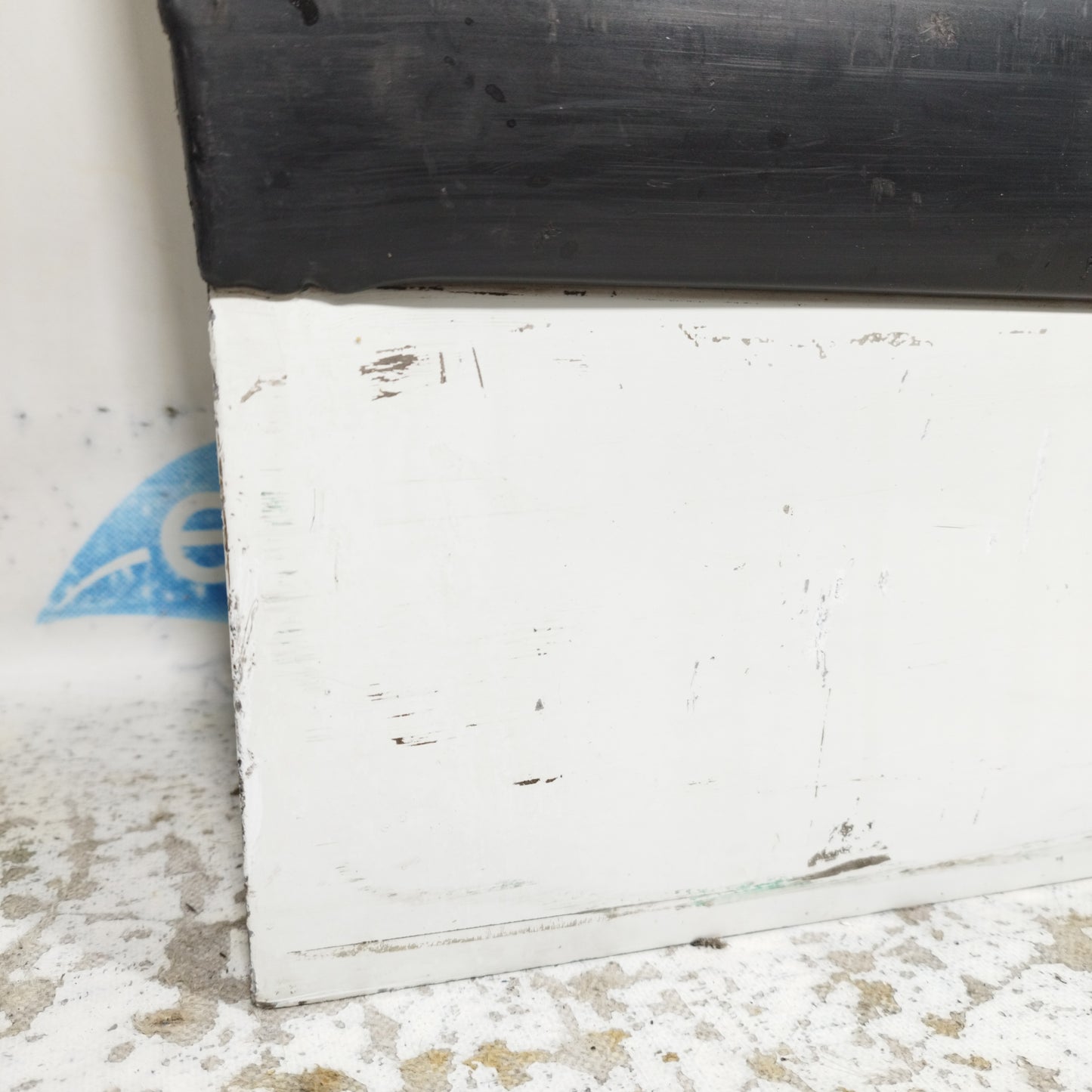 Weiße vordere rechte Tür Fiat Multipla 2008 ecoAC1451