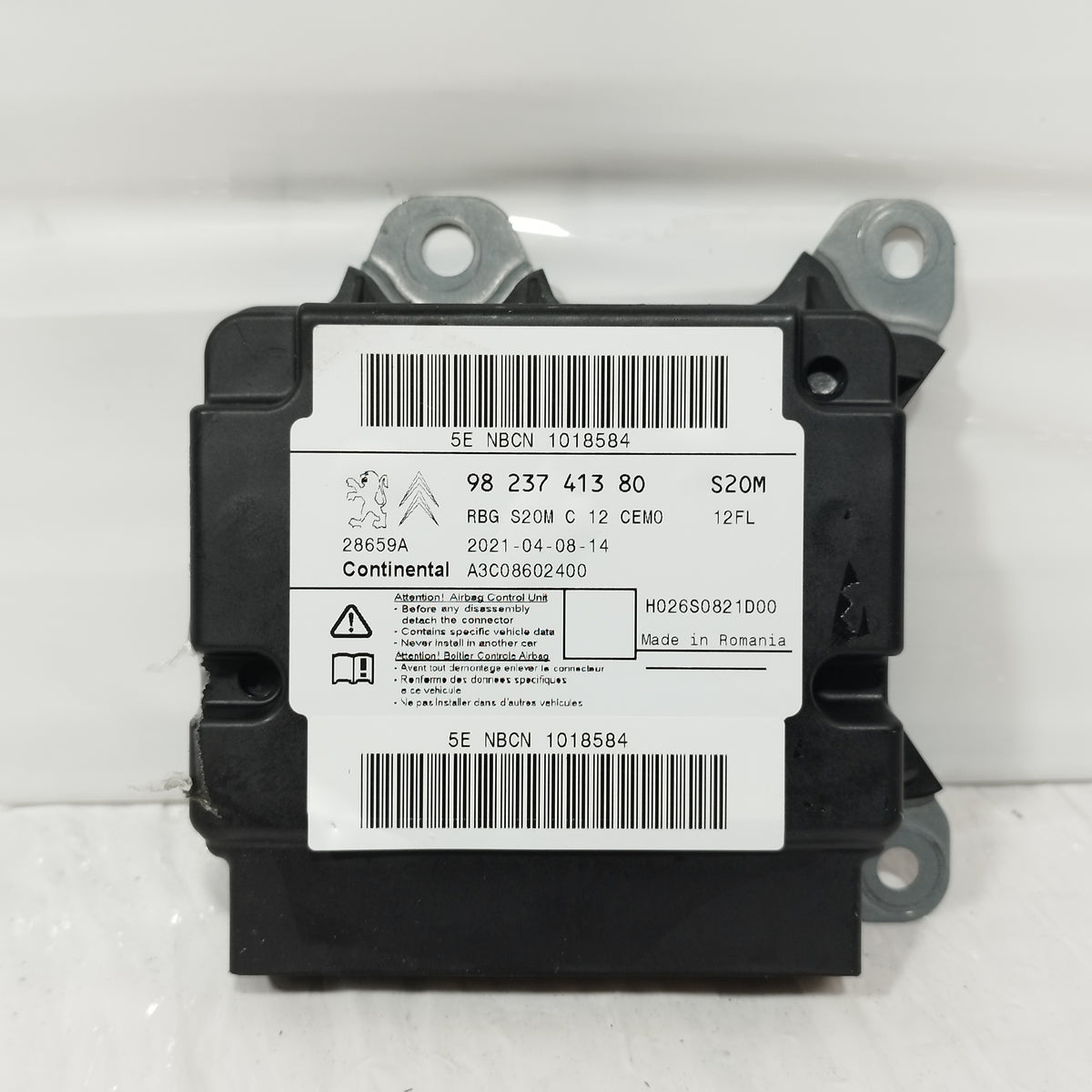Kit airbag Citroen C3 2021 Cod: 9823741380 ecoAC17426