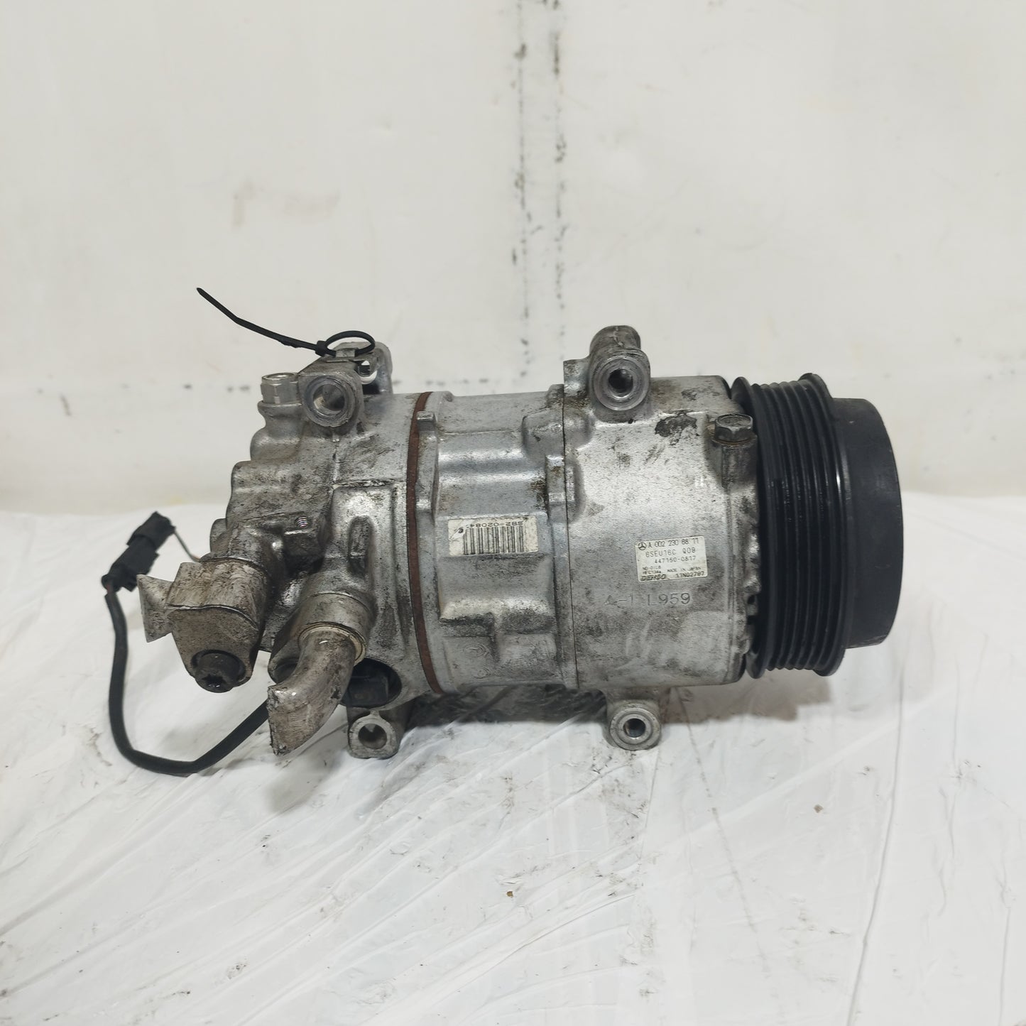 Compressore aria condizionata Mercedes Classe A (W169) Classe B (W245) 1.5 B 2004-2012 2 pin cod: A0022306811 ecoAC15501