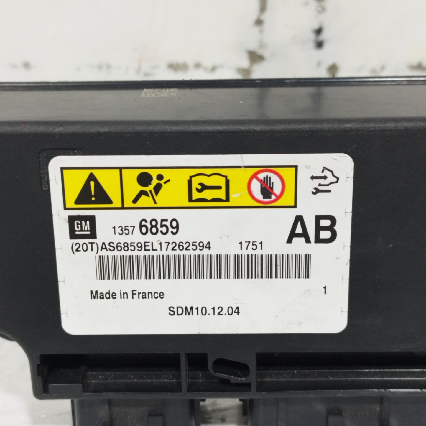 Centralina airbag Opel Meriva B 2012 Cod: 13576859 ecoAC10908