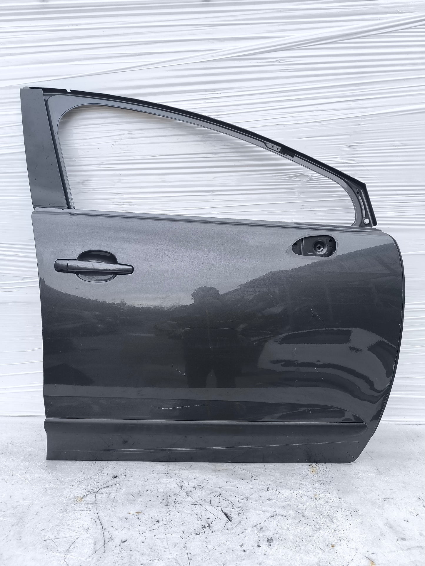 Sportello anteriore dx Peugeot 3008 anno 2009-2016 grigio canna di fucile ecoAG8056