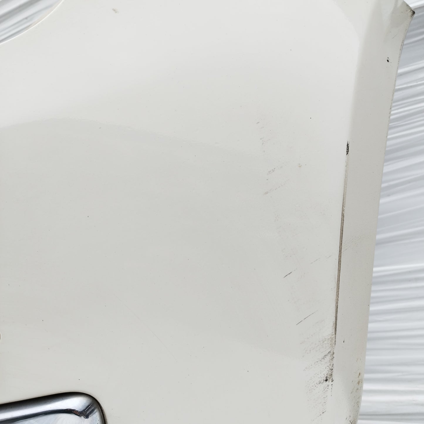 Paraurti posteriore bianco Fiat 500 2008 cod: 735425627 ecoAC15757