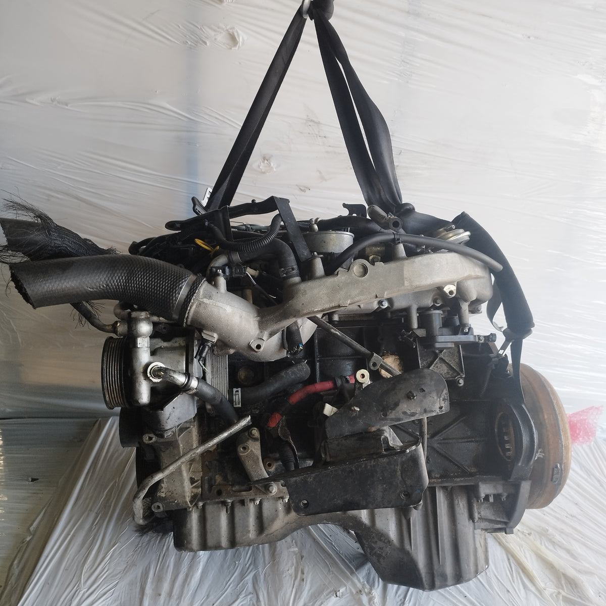 Motore Jeep Grand Cherokee (WJ / WG) 2.7 CRDI 163CV 5 cilindri 1999-2005 cod: 665921 ecoAC17104