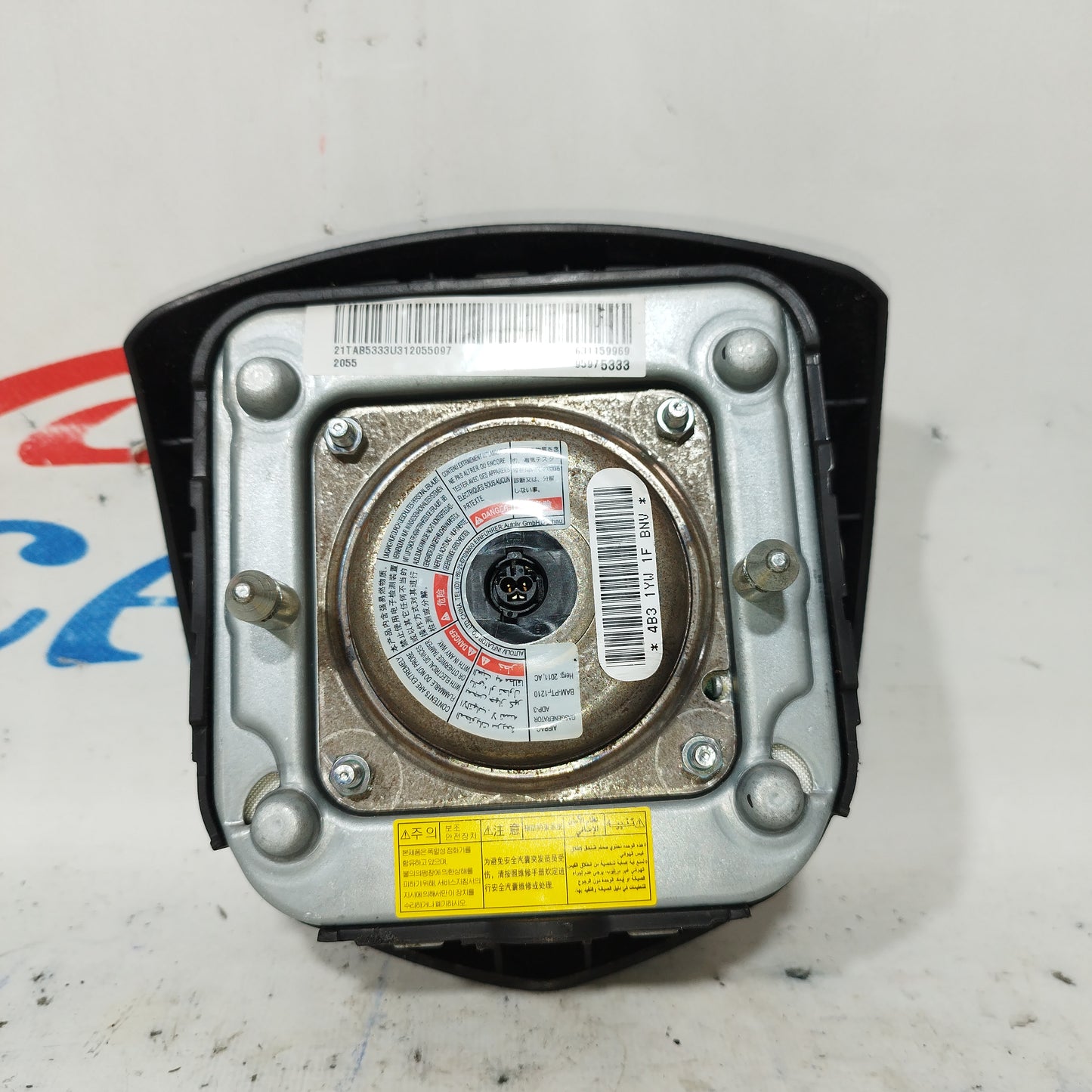 Chevrolet Spark 2010 ecoAC9635 Airbag-Kit