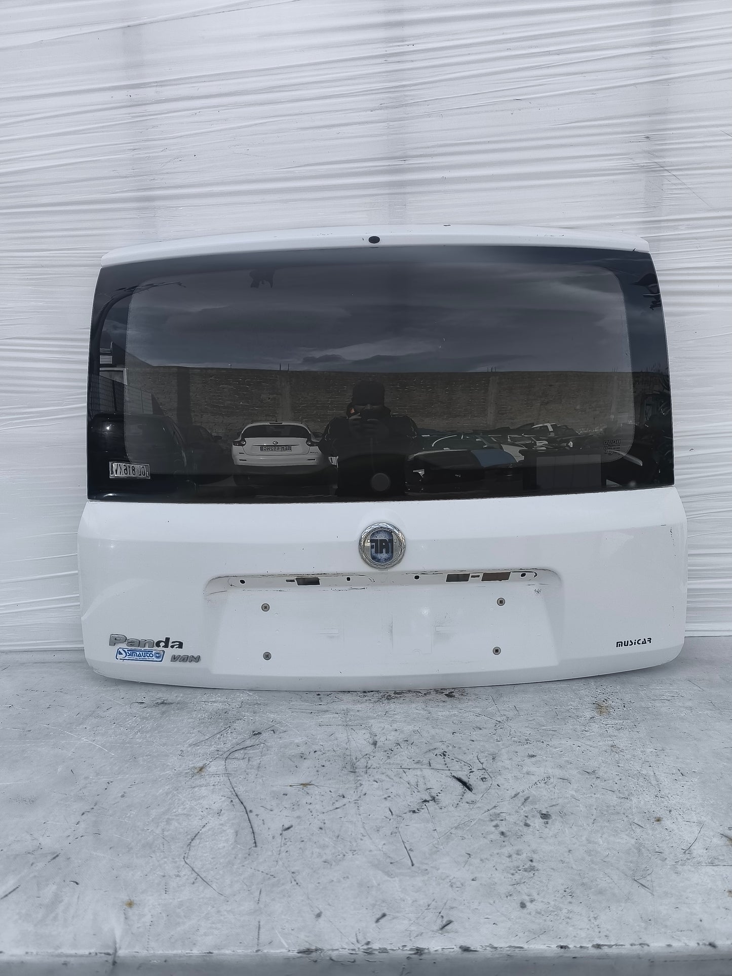 Portellone bianco Fiat Panda 169 (VAN) ecoAG7996