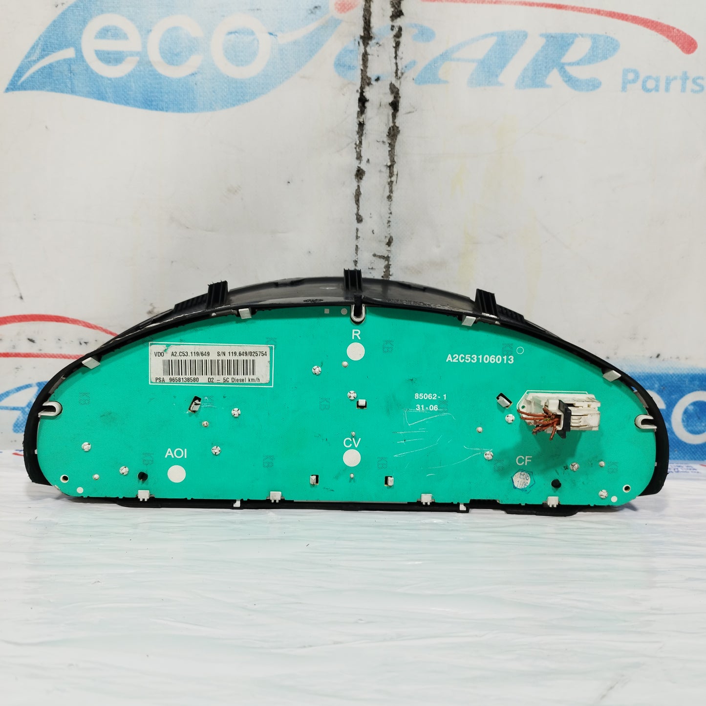 Peugeot 407 2.0D 2005 Instrumententafel-Code: 89661232 ecoAC10861