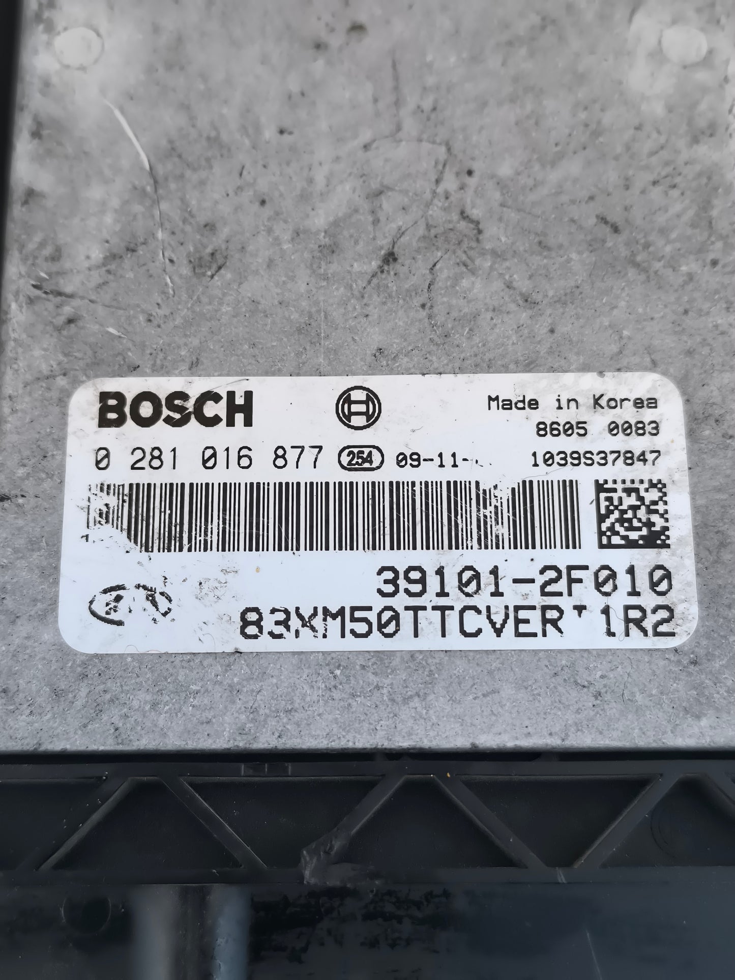 Centralina motore Kia Sorento 2.2 D anno 2010 cod: 0281016877 ecoAG7799